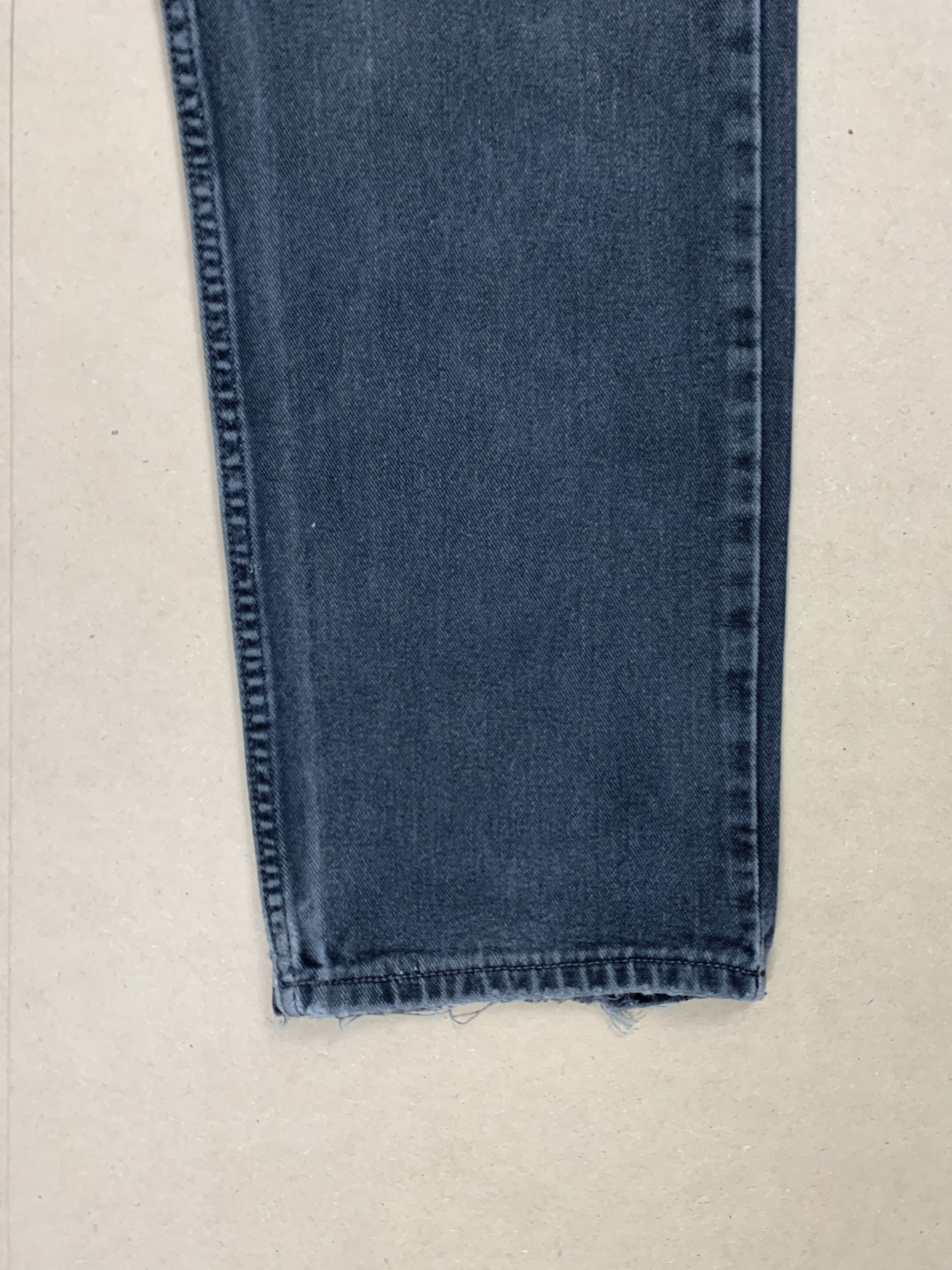 Levi's × Vintage Vintage Levis 505 Straight Cut Faded Black Jeans Size US 34 / EU 50 - 4 Thumbnail