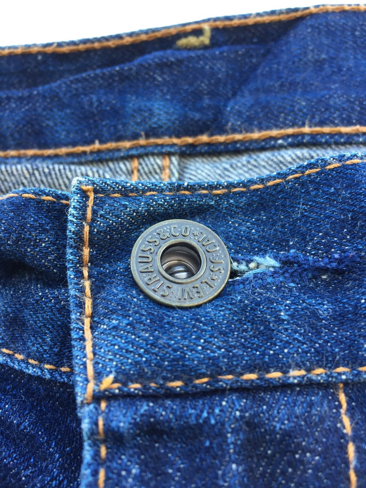 Levi's Vintage Clothing Baggy Jeans Levi’s 503 Rusty Blue Size US 32 / EU 48 - 2 Thumbnail