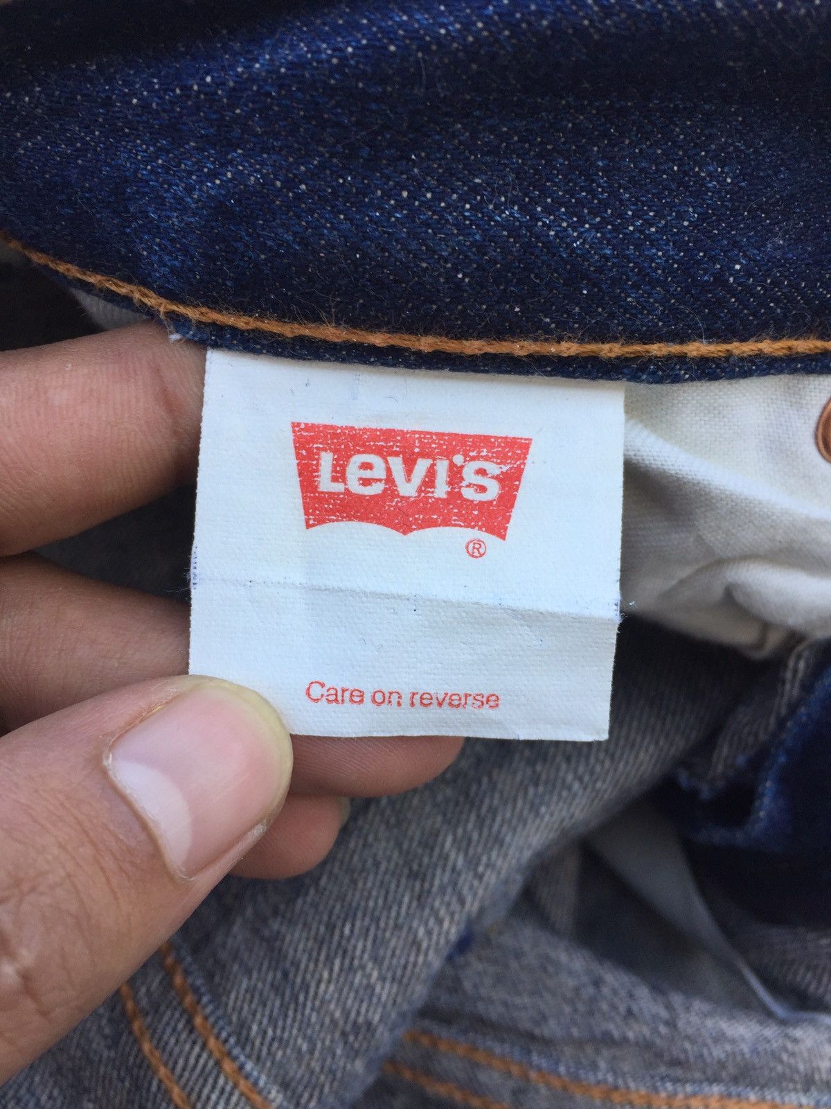 Levi's Vintage Clothing Baggy Jeans Levi’s 503 Rusty Blue Size US 32 / EU 48 - 3 Thumbnail