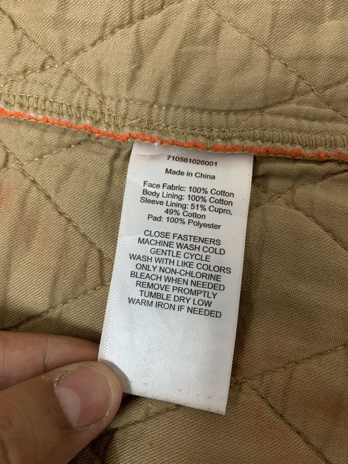 Polo Ralph Lauren × Ralph Lauren Polo Ralph Lauren Quilted Workwear Jacket Orange Size US M / EU 48-50 / 2 - 10 Thumbnail