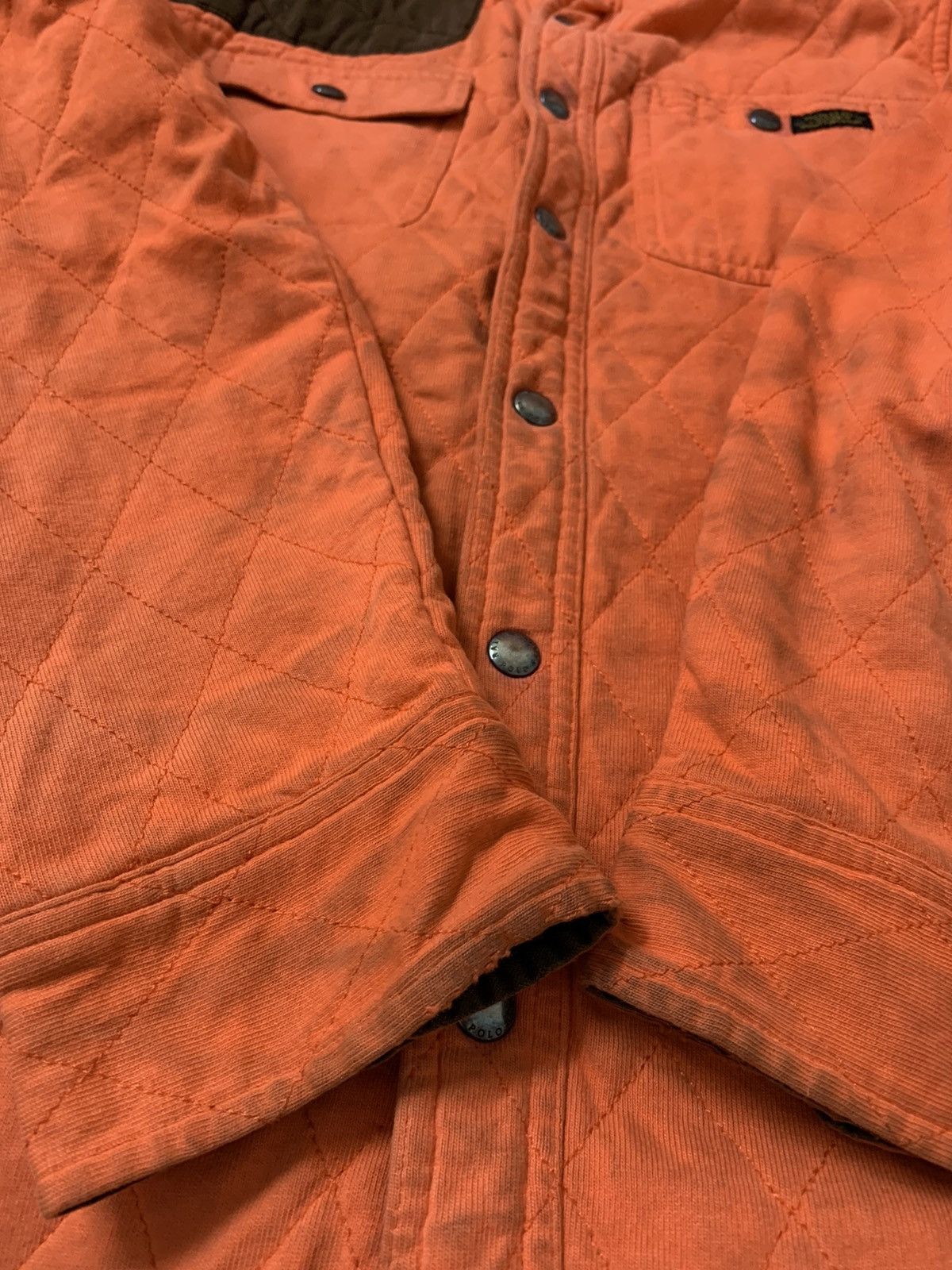 Polo Ralph Lauren × Ralph Lauren Polo Ralph Lauren Quilted Workwear Jacket Orange Size US M / EU 48-50 / 2 - 12 Thumbnail