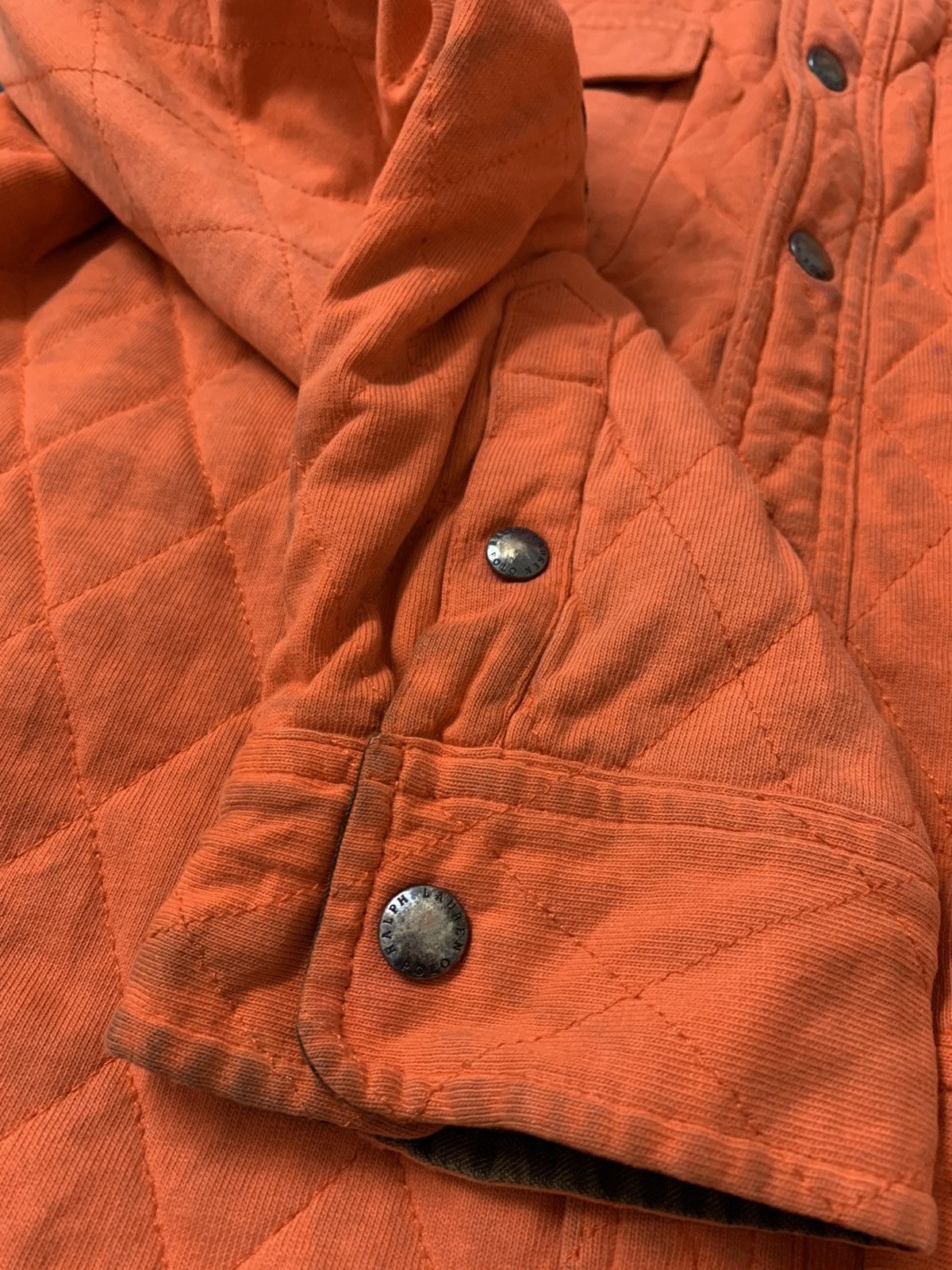Polo Ralph Lauren × Ralph Lauren Polo Ralph Lauren Quilted Workwear Jacket Orange Size US M / EU 48-50 / 2 - 14 Thumbnail
