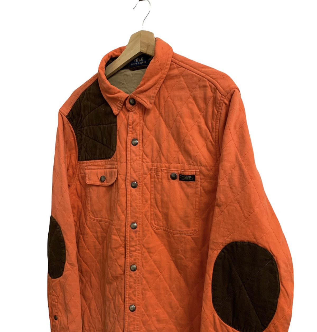 Polo Ralph Lauren × Ralph Lauren Polo Ralph Lauren Quilted Workwear Jacket Orange Size US M / EU 48-50 / 2 - 4 Thumbnail