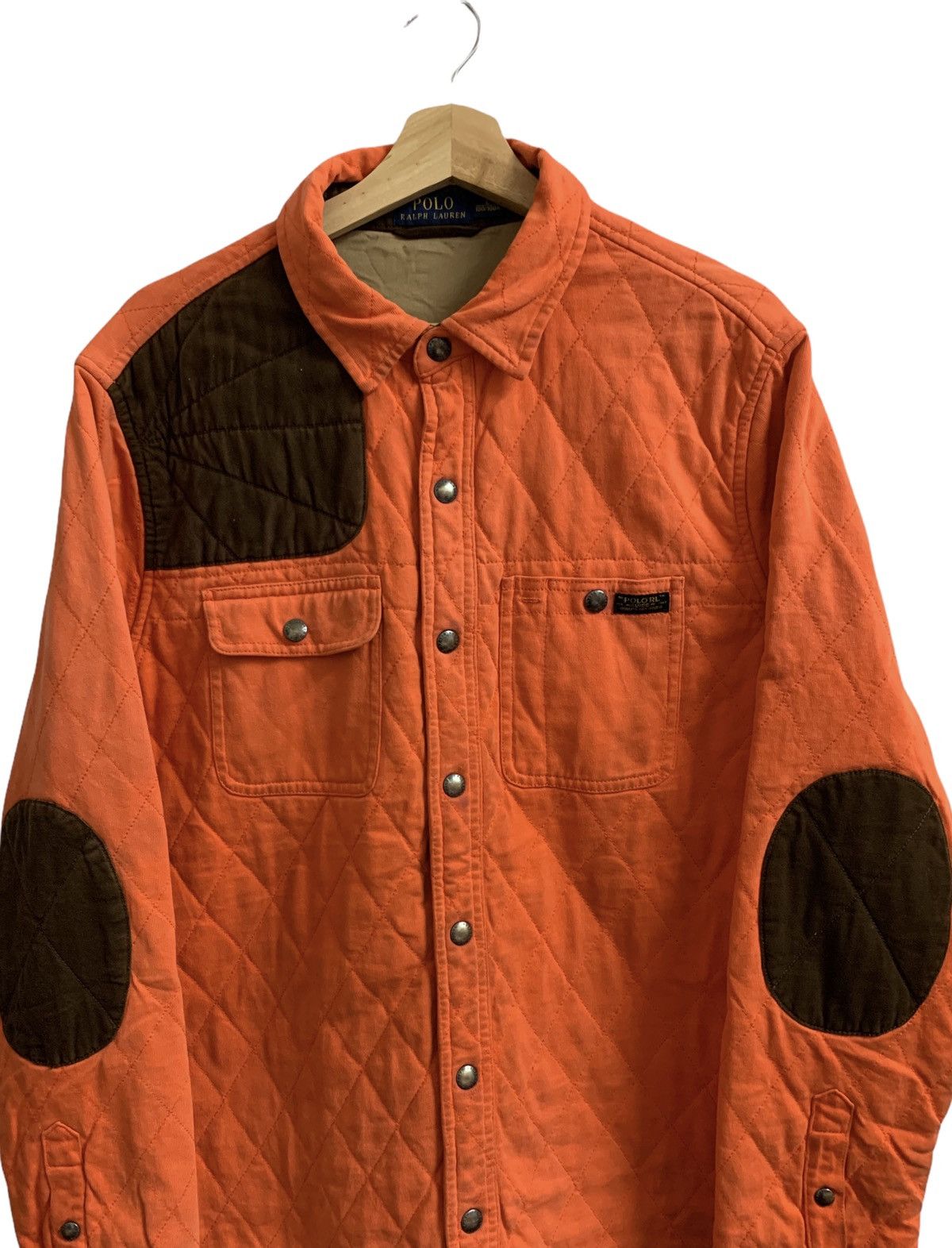 Polo Ralph Lauren × Ralph Lauren Polo Ralph Lauren Quilted Workwear Jacket Orange Size US M / EU 48-50 / 2 - 3 Thumbnail