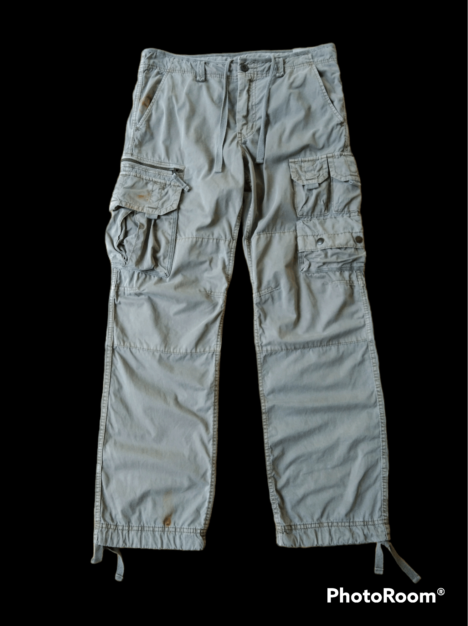 Japanese Brand DiSTRESSED TACTICAL FADED MULTIPOCKET PARACHUTE Size US 32 / EU 48 - 1 Thumbnail