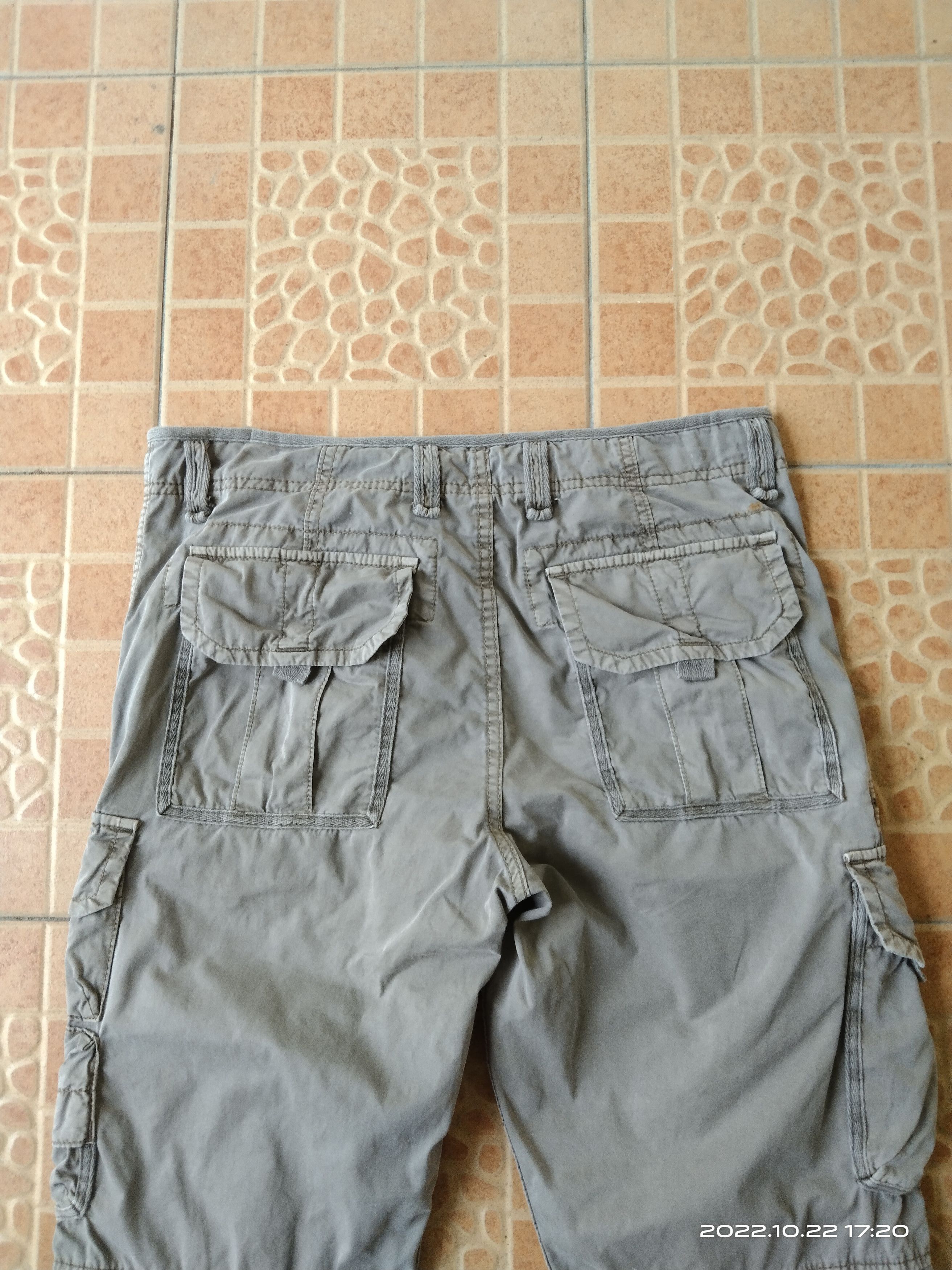 Japanese Brand DiSTRESSED TACTICAL FADED MULTIPOCKET PARACHUTE Size US 32 / EU 48 - 5 Thumbnail