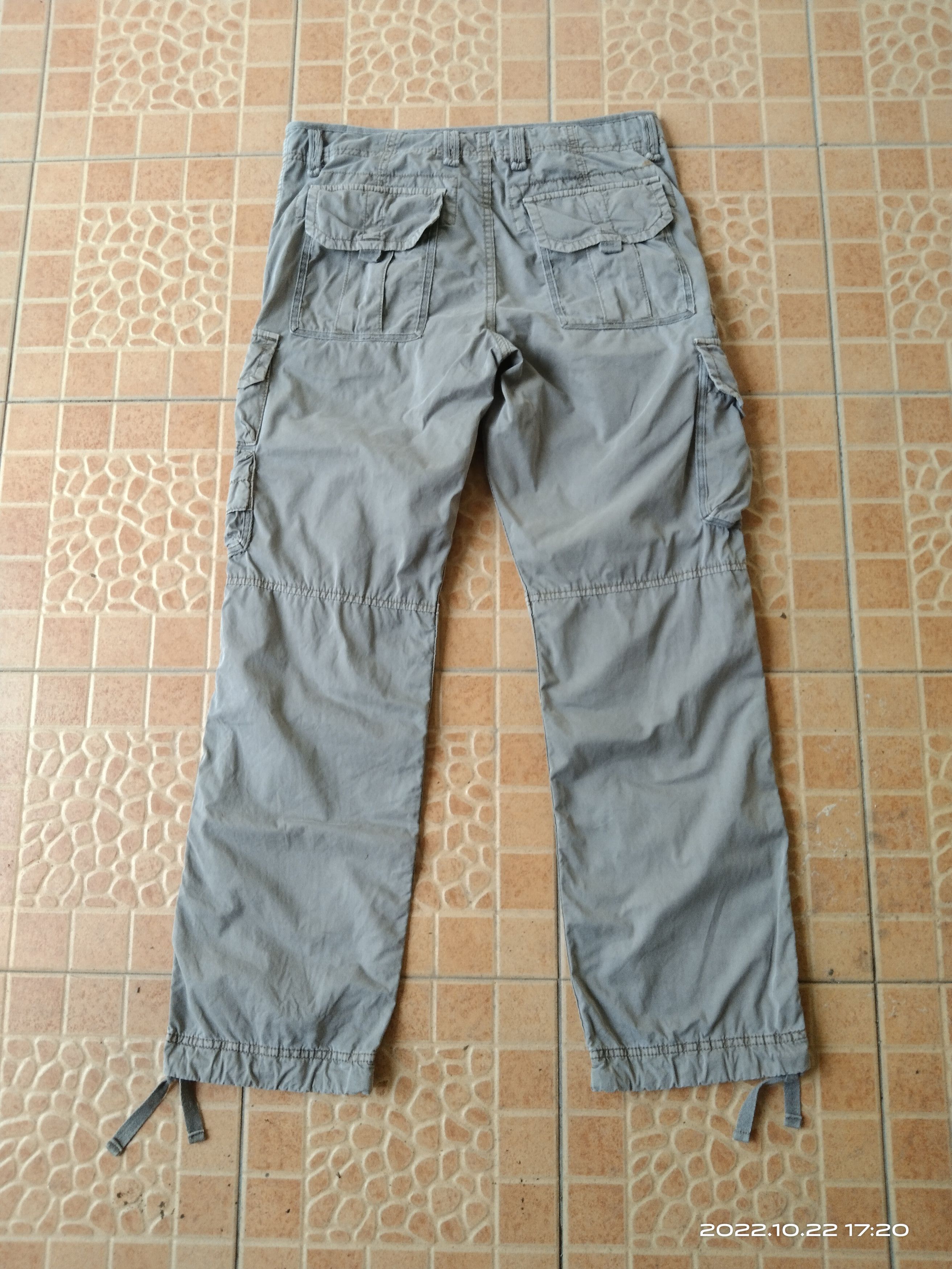 Japanese Brand DiSTRESSED TACTICAL FADED MULTIPOCKET PARACHUTE Size US 32 / EU 48 - 3 Thumbnail