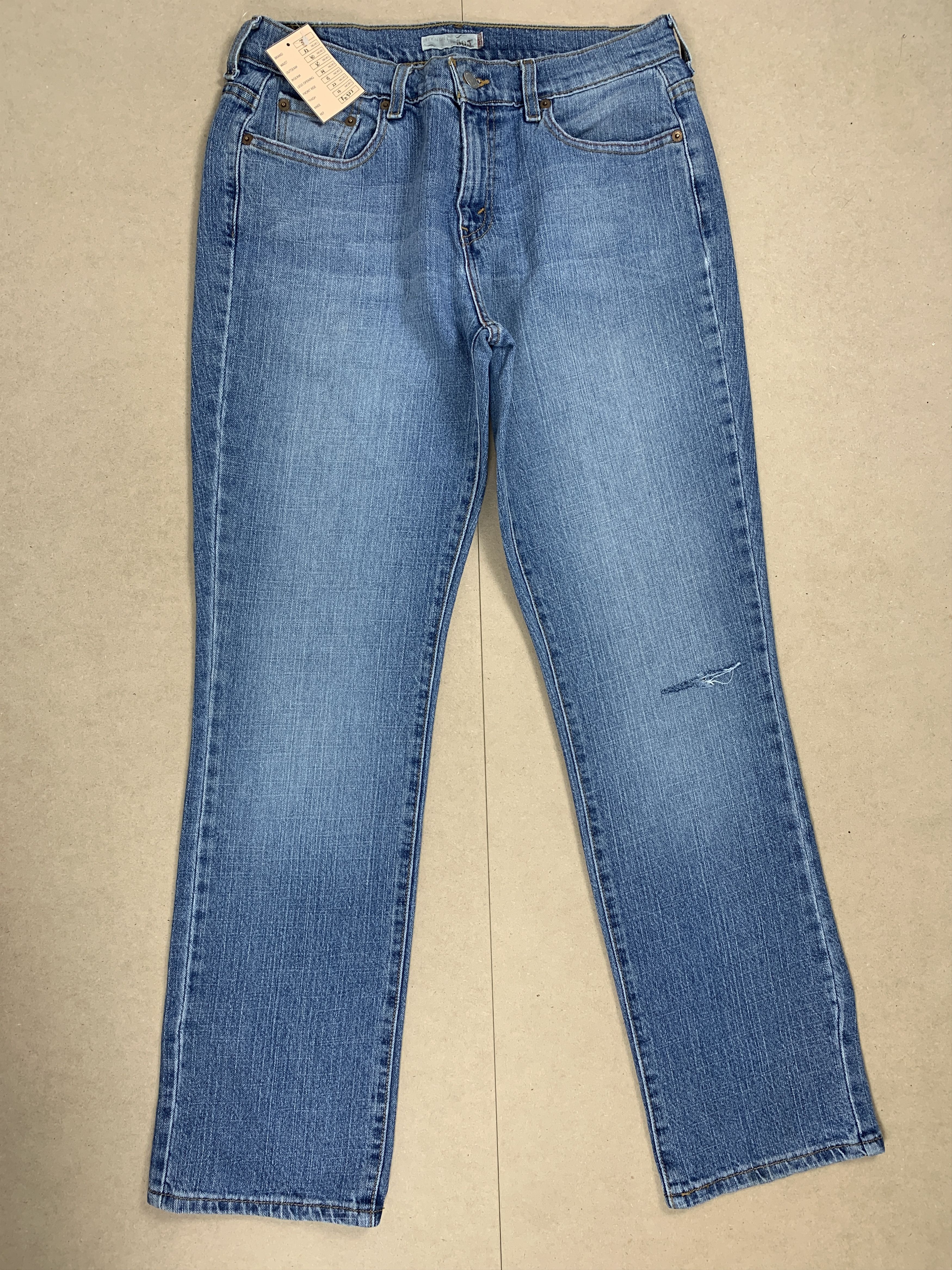 Levi's Vintage Levis 505 Striaght Cut Faded Blue Jeans Size 32" / US 10 / IT 46 - 1 Thumbnail