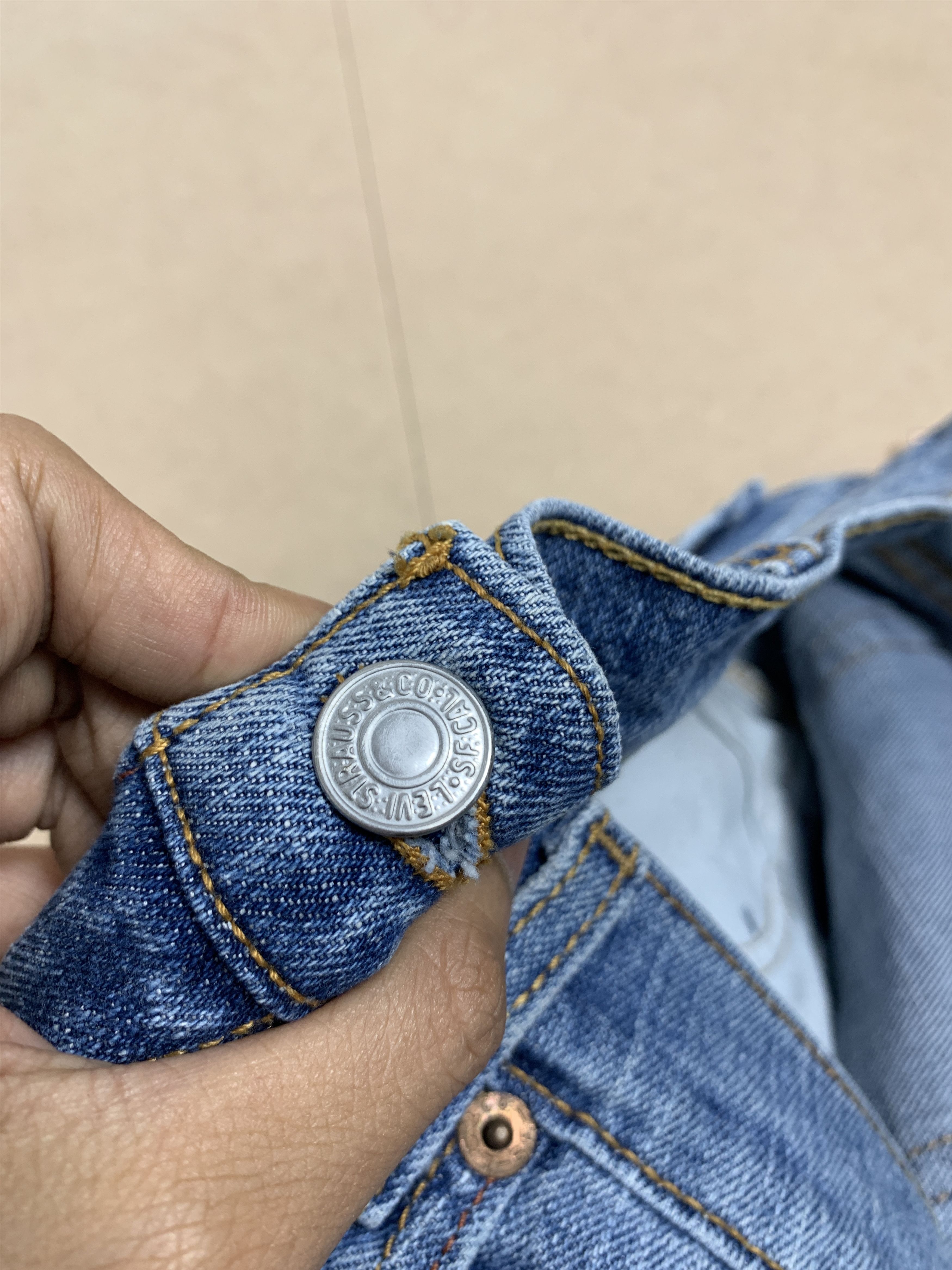 Levi's Vintage Levis 505 Striaght Cut Faded Blue Jeans Size 32" / US 10 / IT 46 - 13 Thumbnail