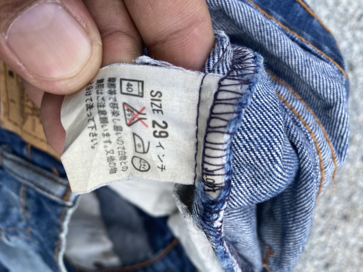 Levi's Vintage Clothing 90s Levi’s 854 Orange Tag Distressed Jeans Size US 29 - 9 Thumbnail