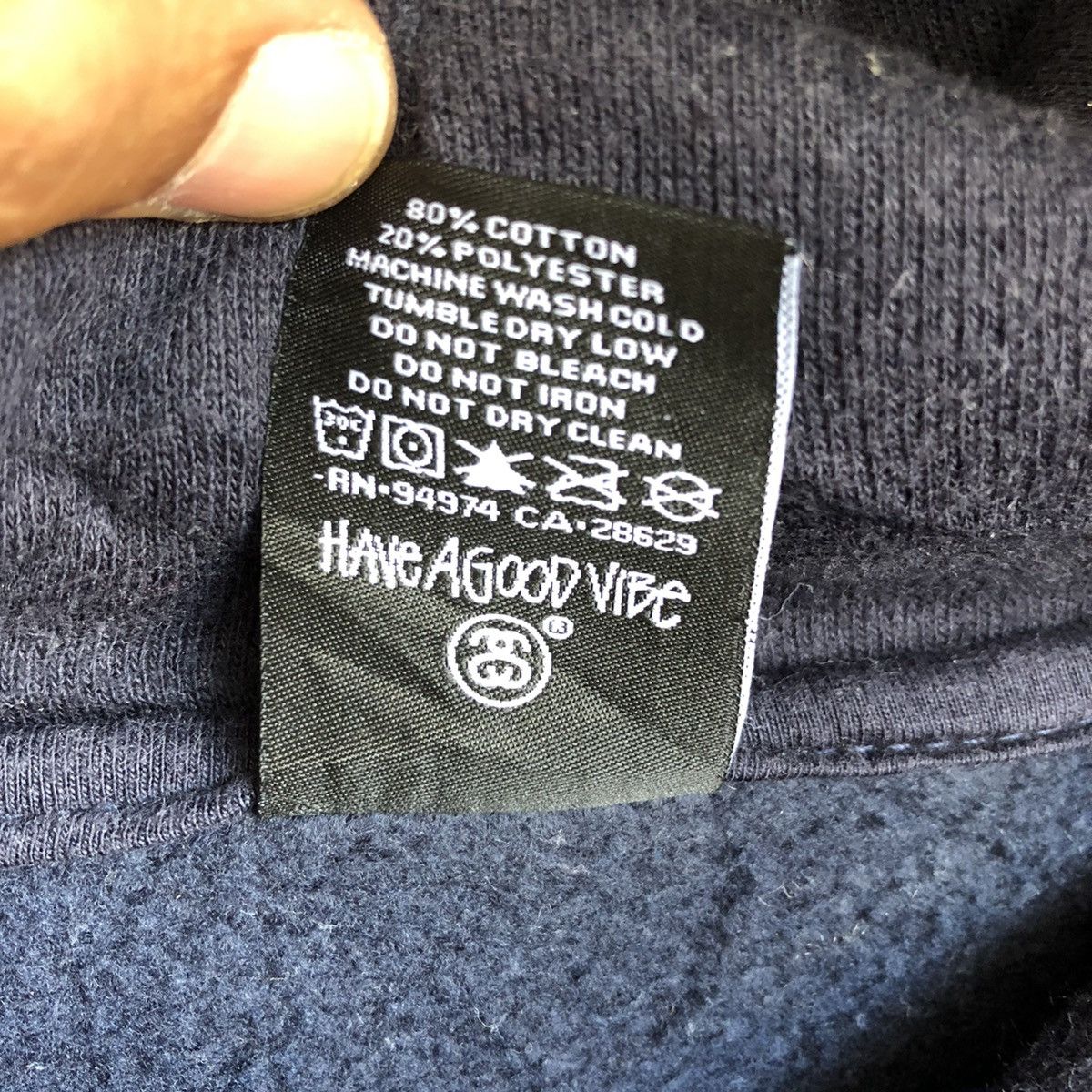 Stussy Stussy varsity Hoodie Big Spell Out Sweatshirt Size US M / EU 48-50 / 2 - 9 Thumbnail