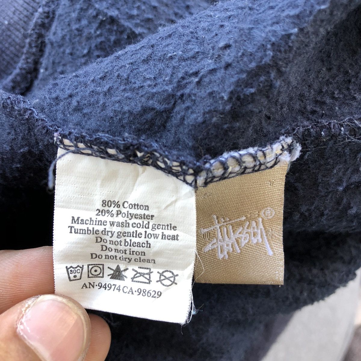 Stussy Stussy varsity Hoodie Big Spell Out Sweatshirt Size US M / EU 48-50 / 2 - 7 Thumbnail