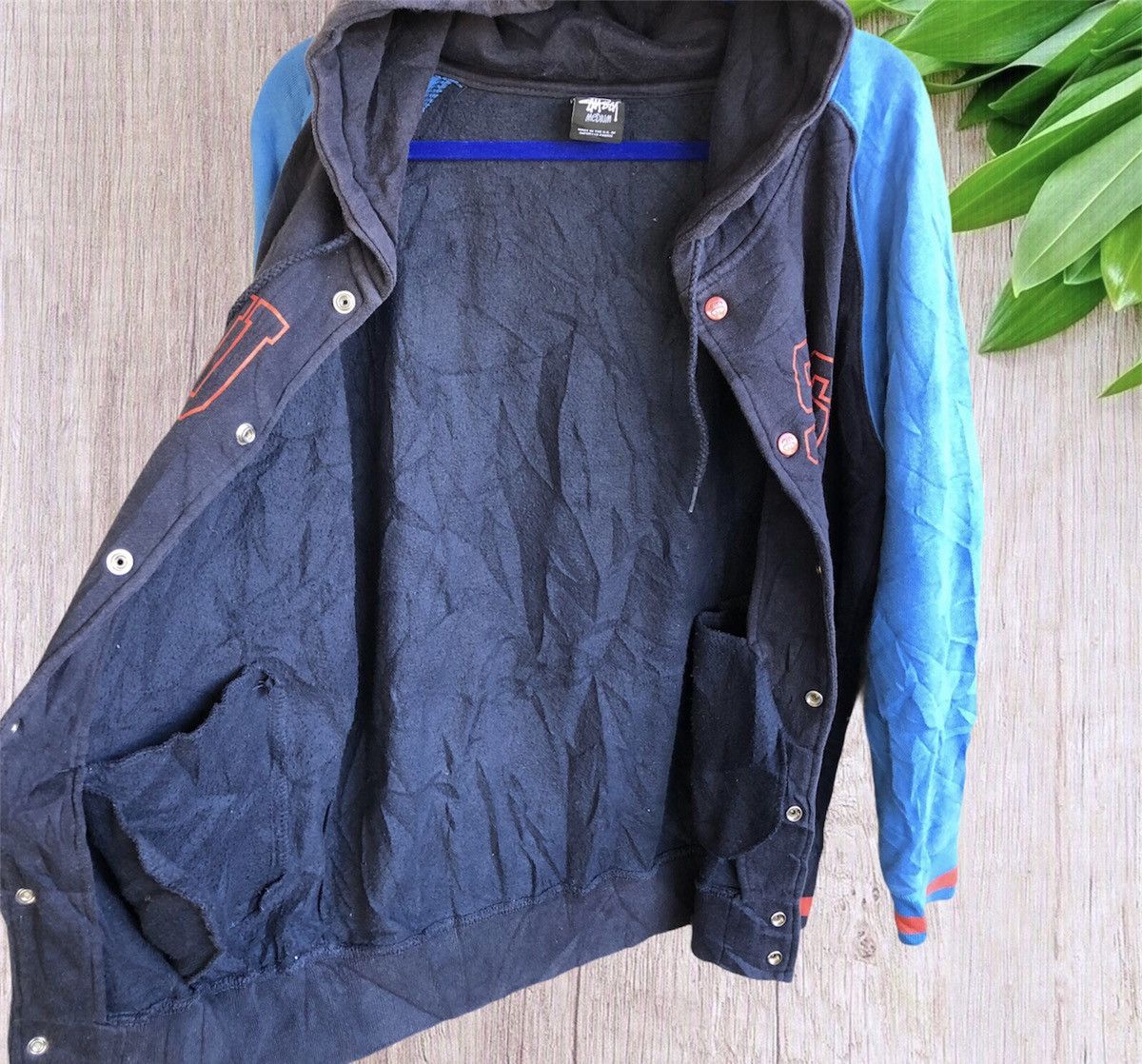 Stussy Stussy varsity Hoodie Big Spell Out Sweatshirt Size US M / EU 48-50 / 2 - 3 Thumbnail