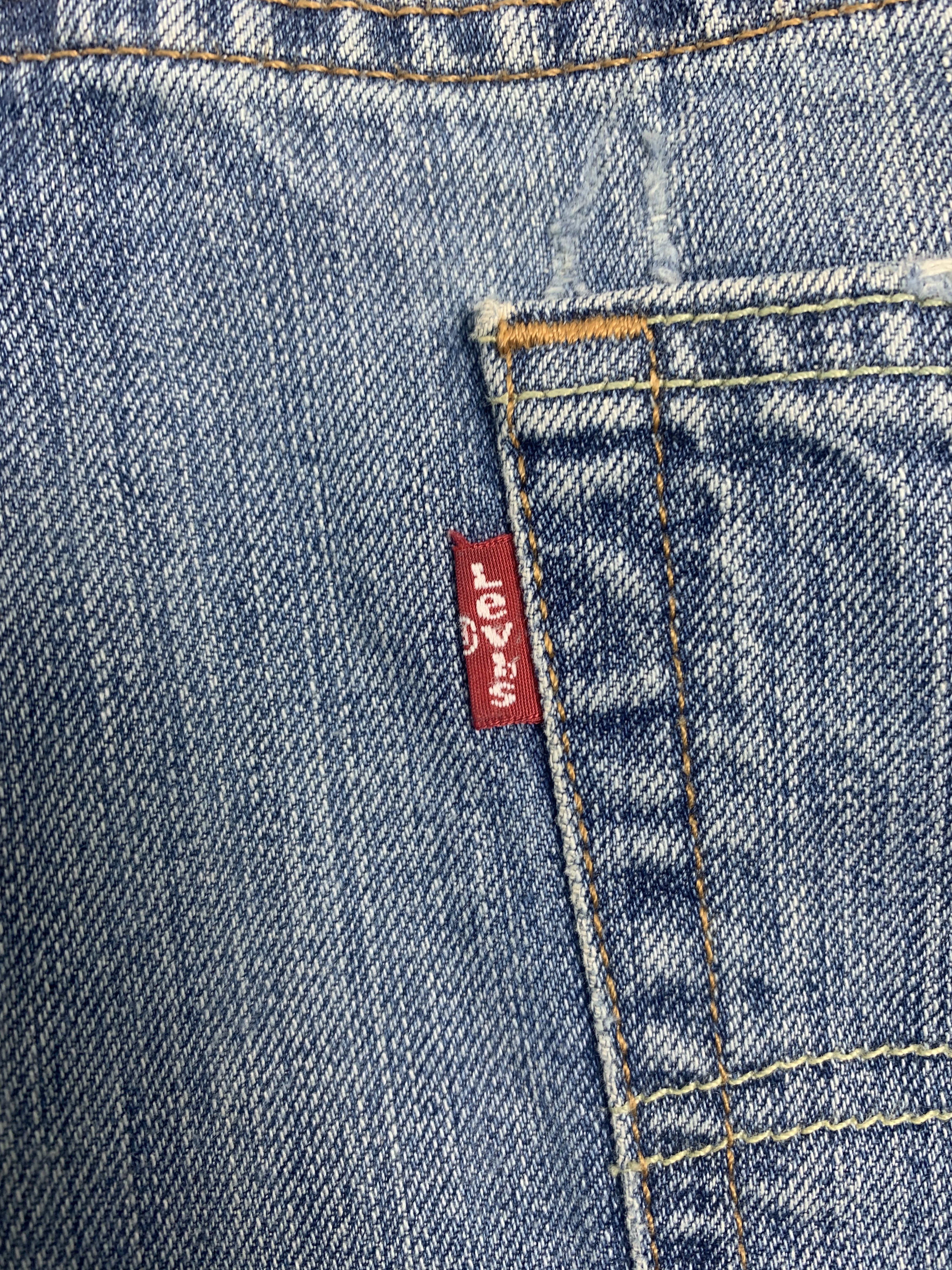 Levi's Vintage Levis 541 Distressed Faded Blue Jeans Size US 44 / EU 60 - 12 Thumbnail