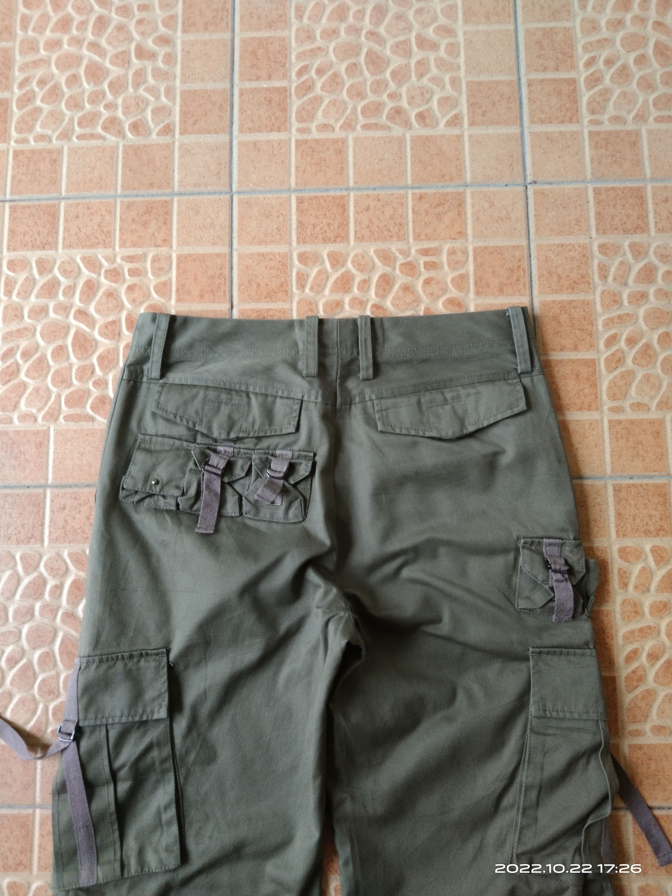 Japanese Brand TACTICAL BAGGY MULTIPOCKET THE TWELVE PANTS Size US 29 - 5 Thumbnail