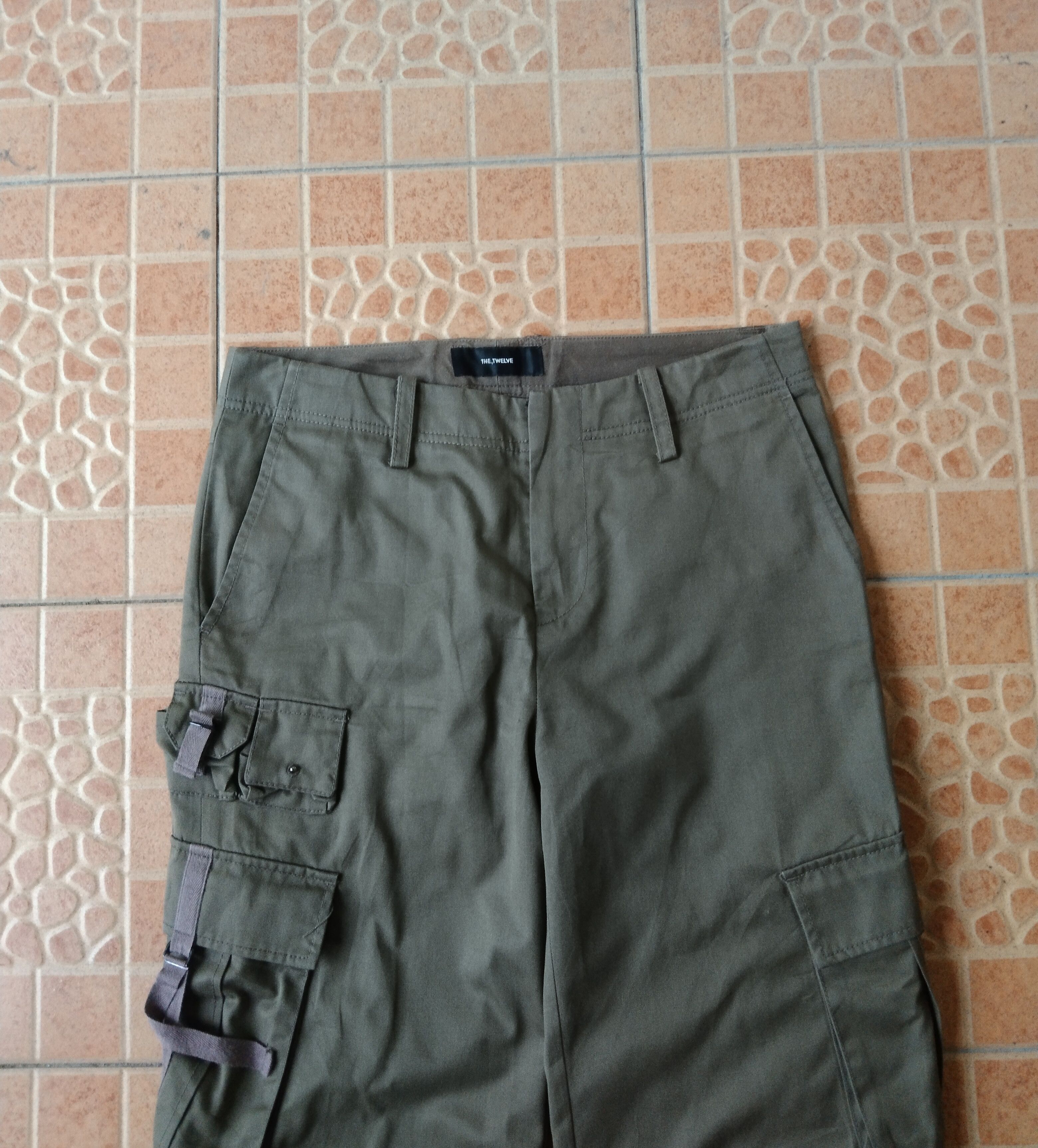 Japanese Brand TACTICAL BAGGY MULTIPOCKET THE TWELVE PANTS Size US 29 - 4 Thumbnail