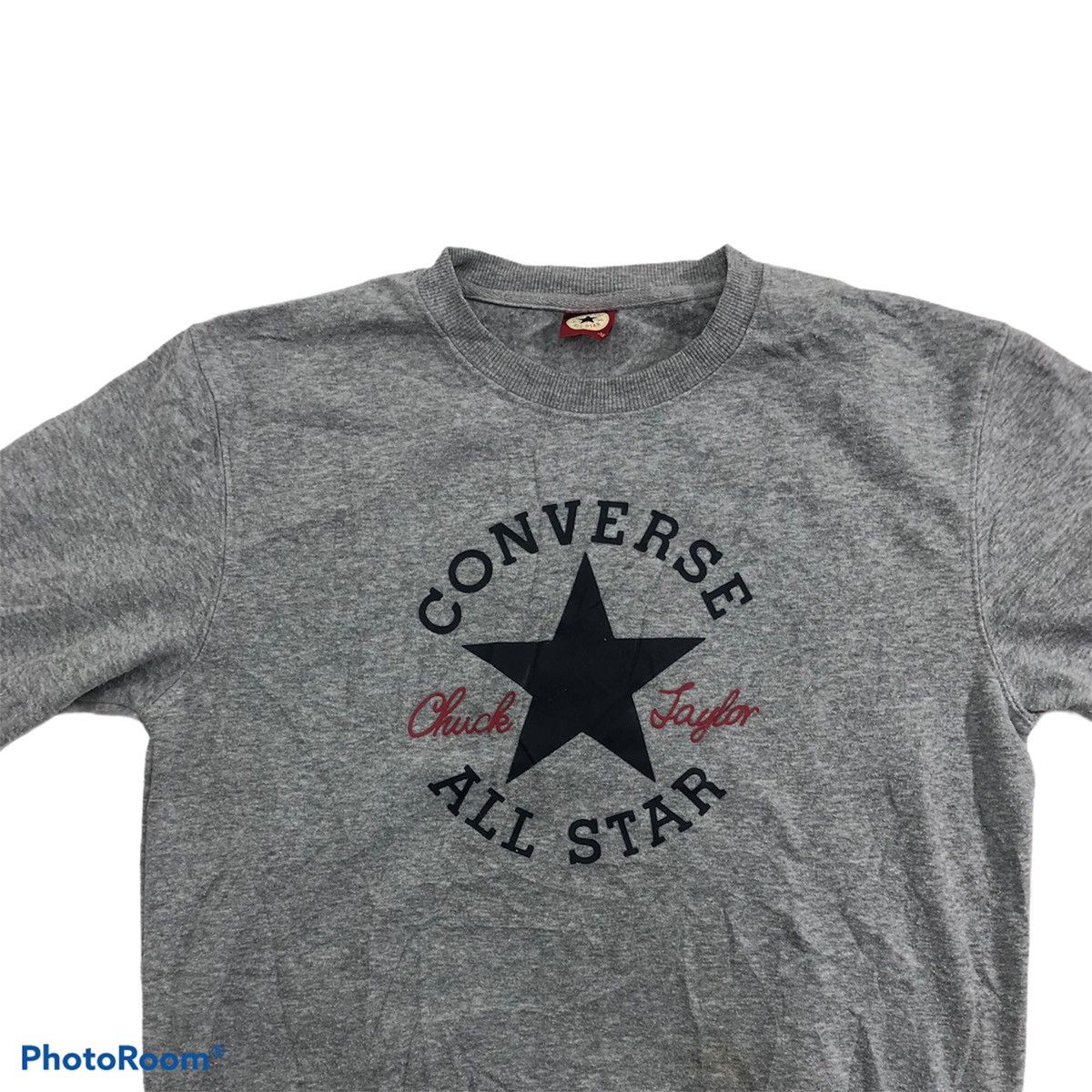 Converse vintage Chuck Taylor Logo Sweater Size US M / EU 48-50 / 2 - 2 Thumbnail
