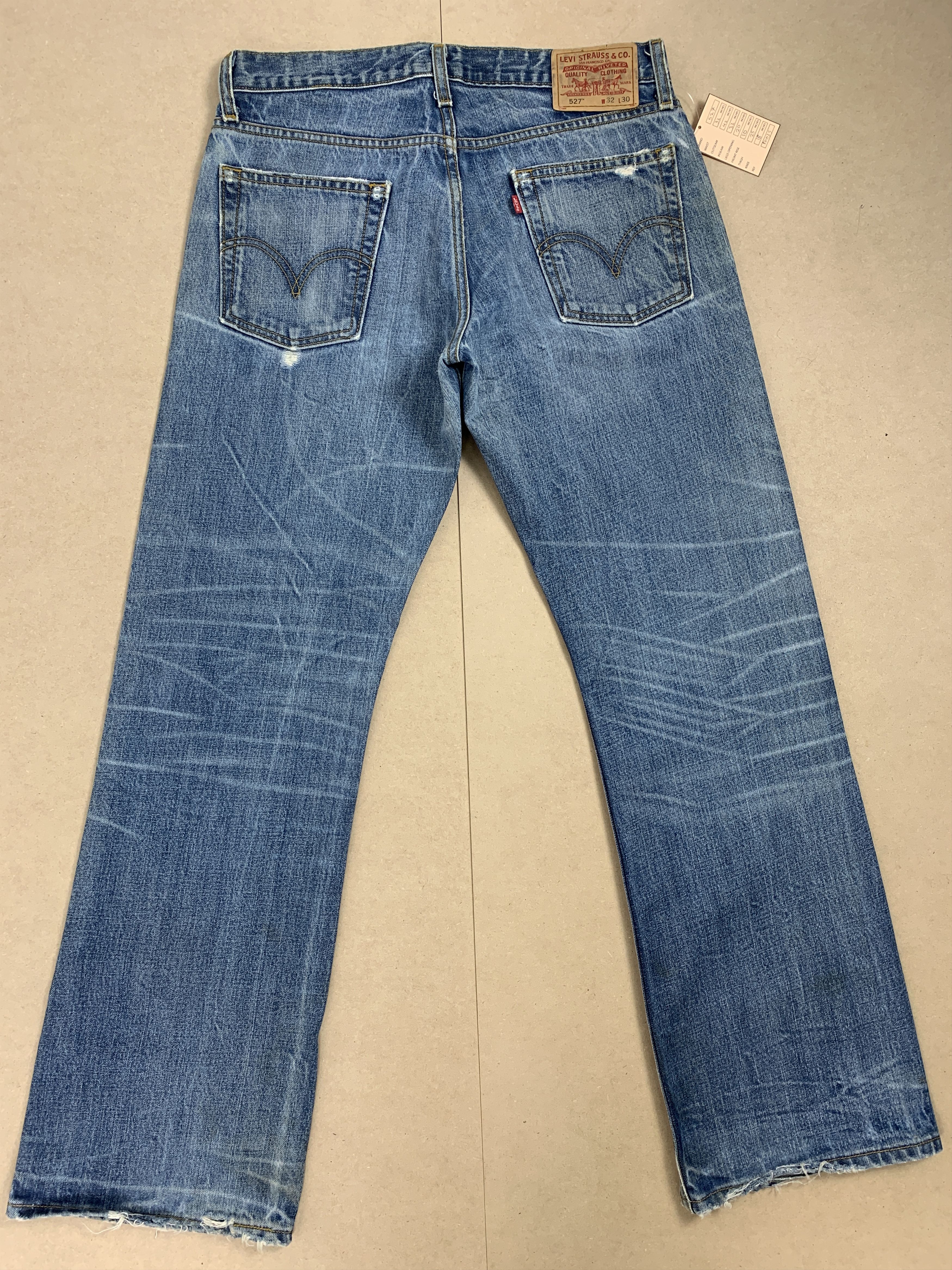 Levi's Vintage LEVI'S 527 Flared Bootcut Faded Jeans P0135 Size US 32 / EU 48 - 5 Thumbnail