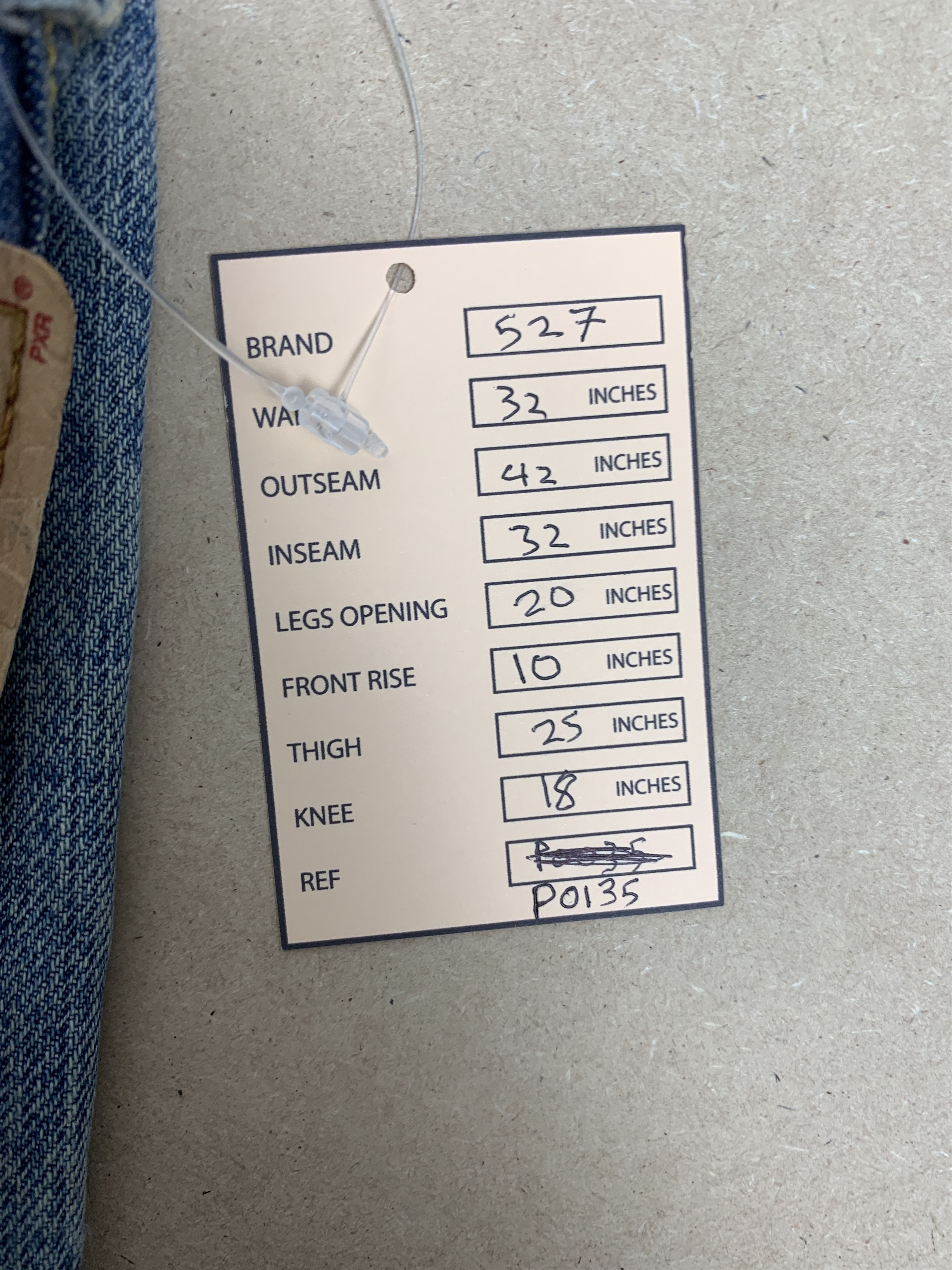 Levi's Vintage LEVI'S 527 Flared Bootcut Faded Jeans P0135 Size US 32 / EU 48 - 15 Thumbnail