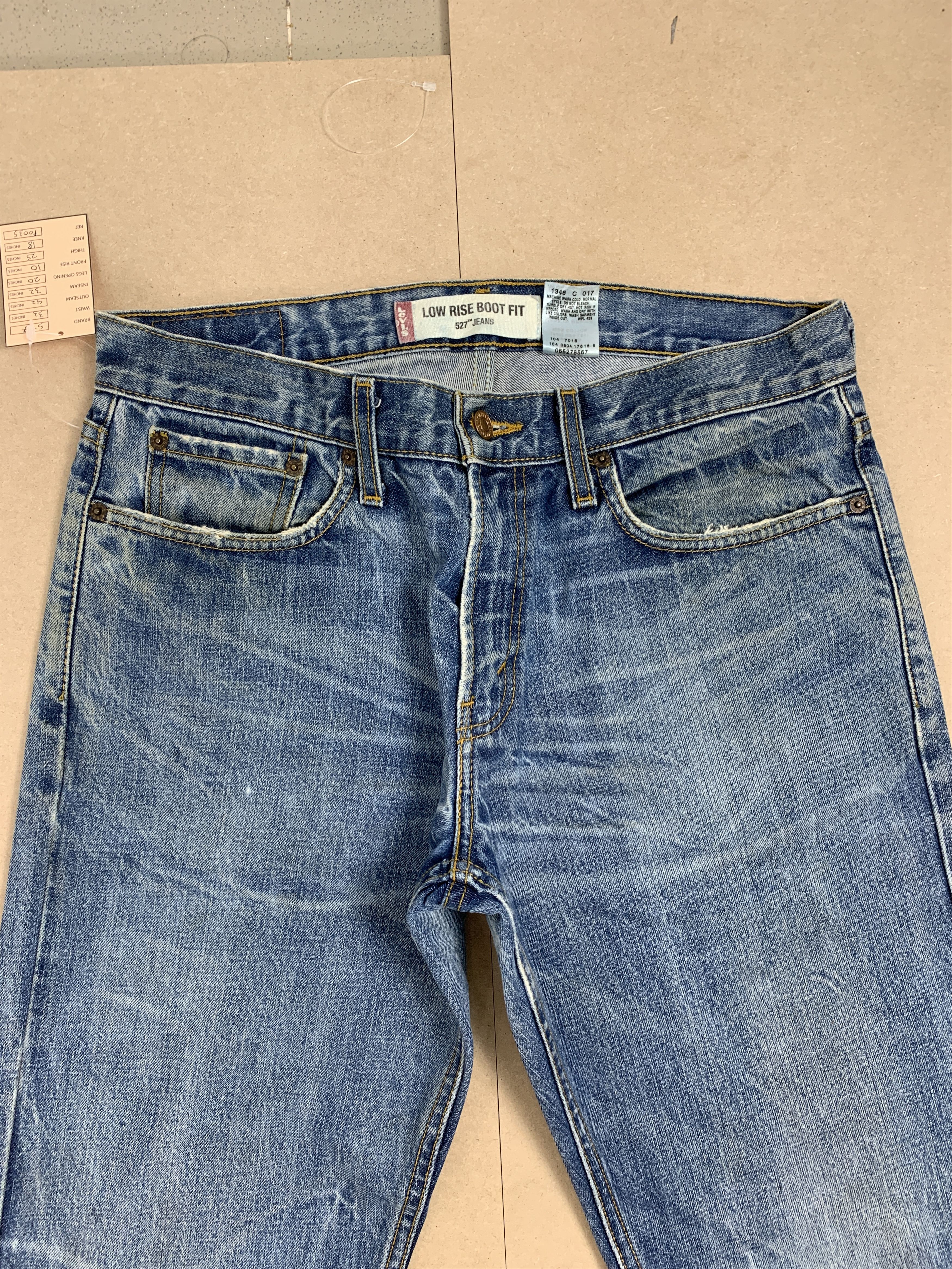 Levi's Vintage LEVI'S 527 Flared Bootcut Faded Jeans P0135 Size US 32 / EU 48 - 2 Thumbnail