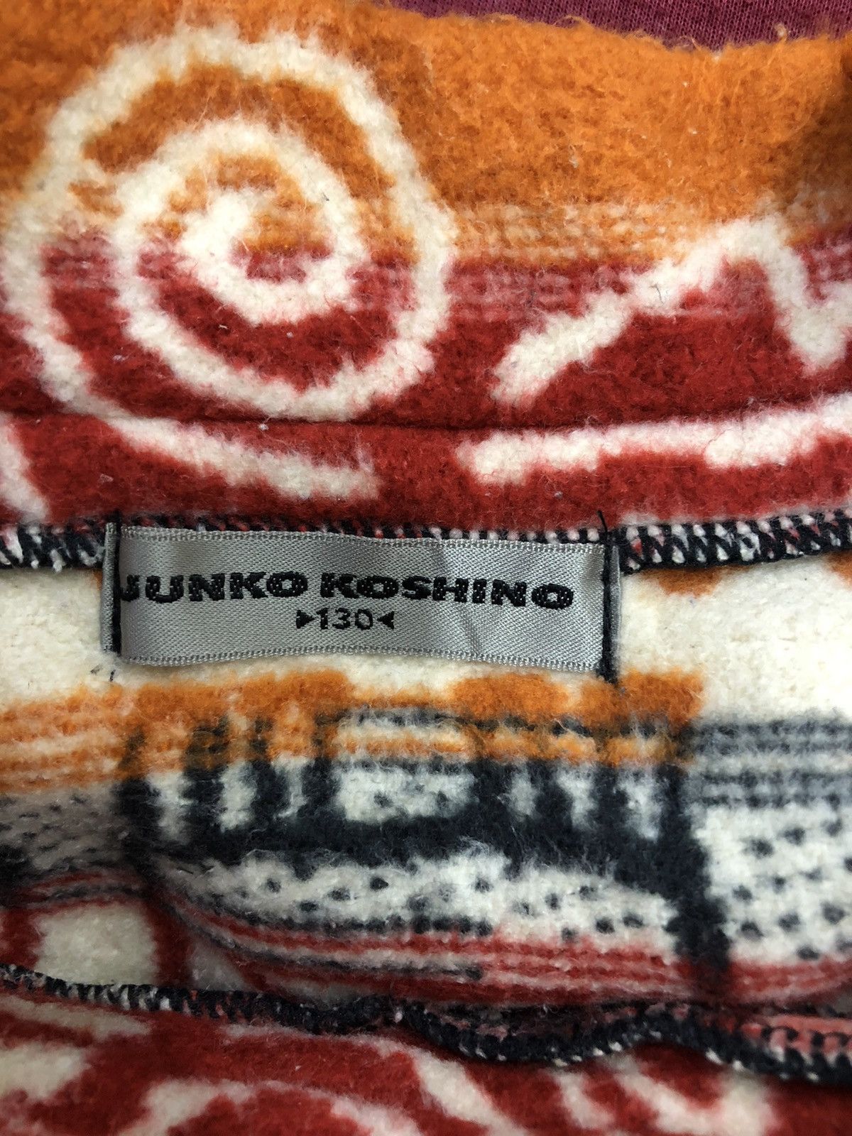 Japanese Brand Japanese Junko Koshino Kids Sweatshirt Full Print Size US XS / EU 42 / 0 - 5 Thumbnail