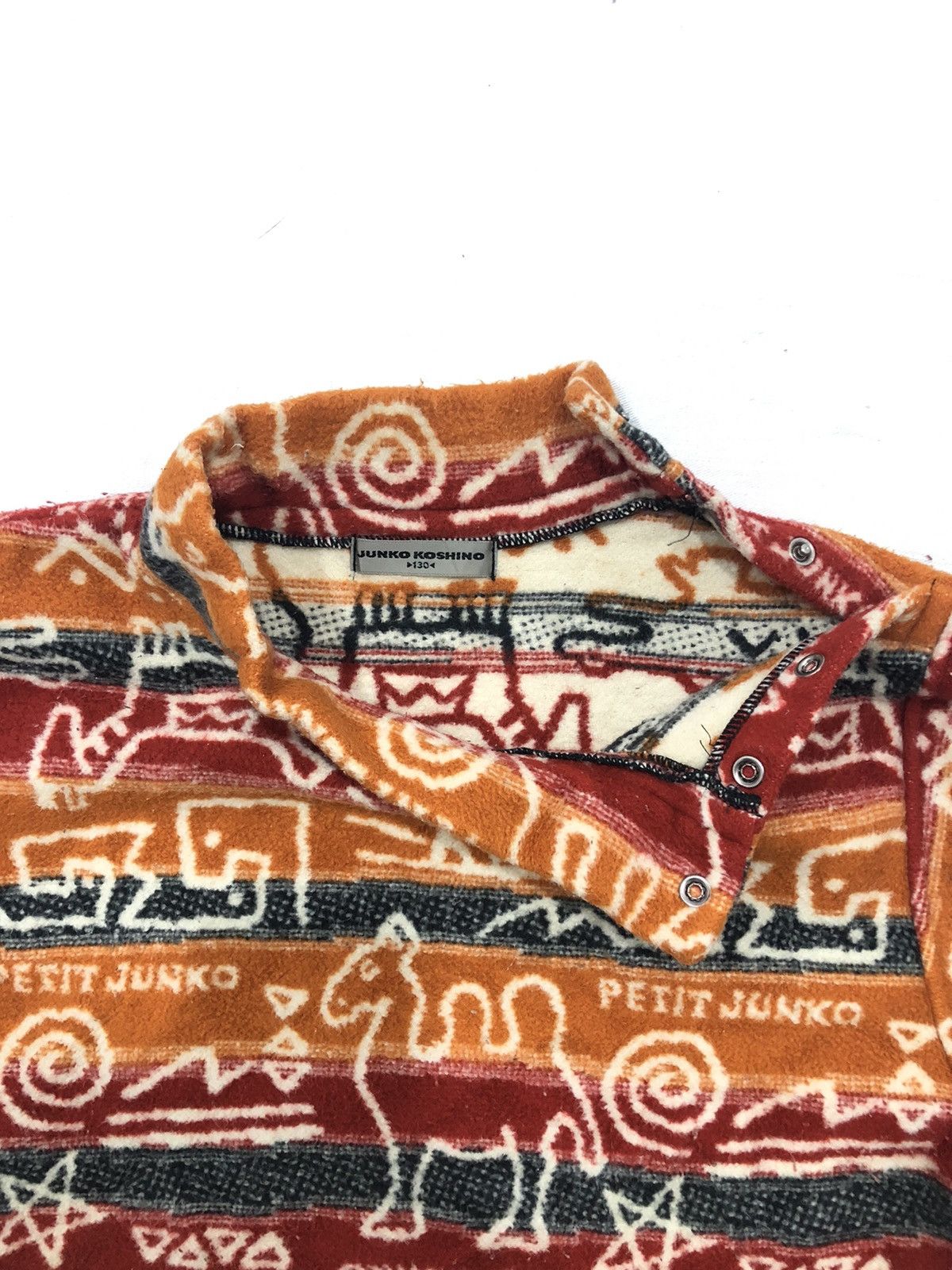 Japanese Brand Japanese Junko Koshino Kids Sweatshirt Full Print Size US XS / EU 42 / 0 - 3 Thumbnail