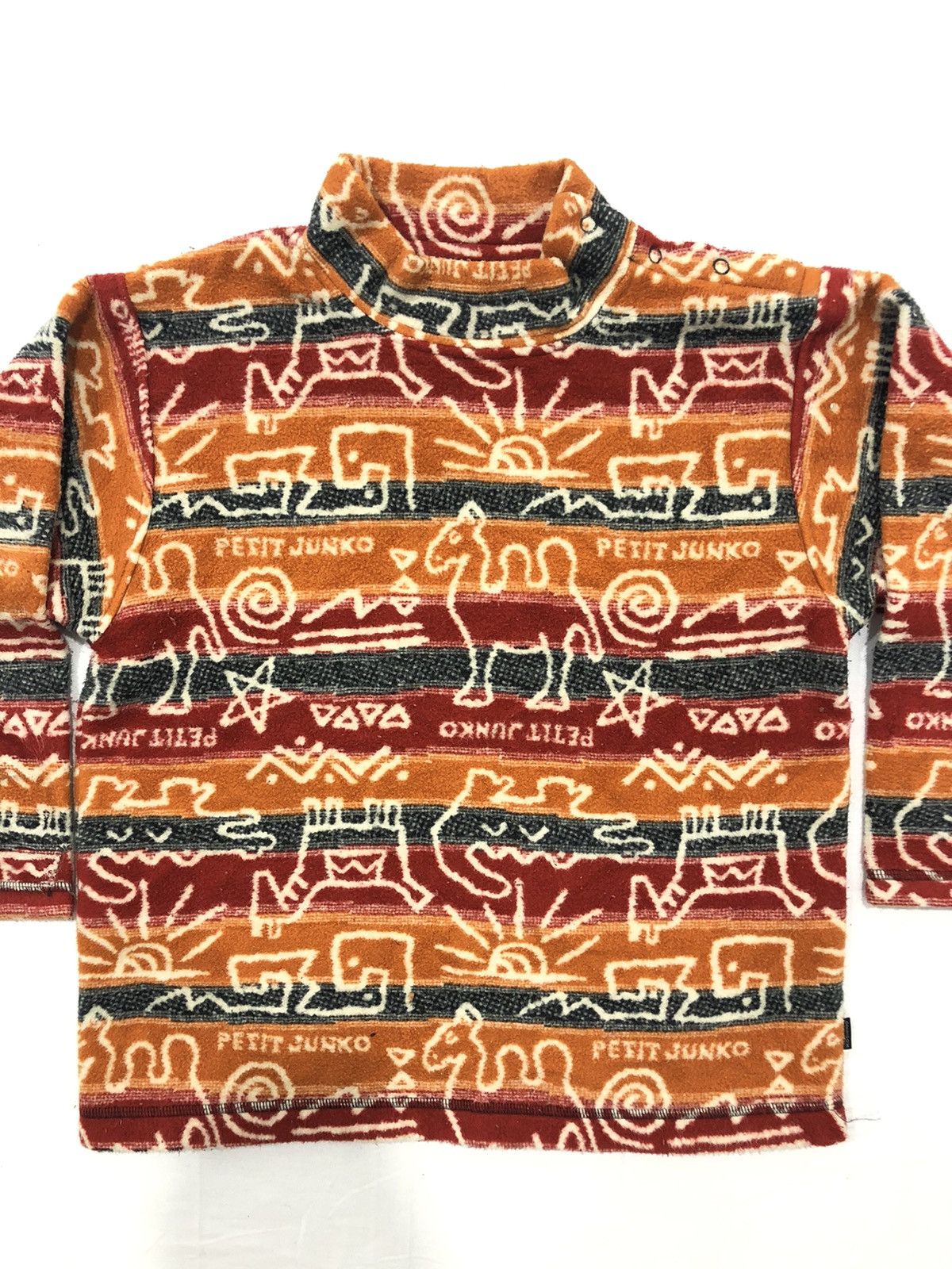 Japanese Brand Japanese Junko Koshino Kids Sweatshirt Full Print Size US XS / EU 42 / 0 - 2 Thumbnail