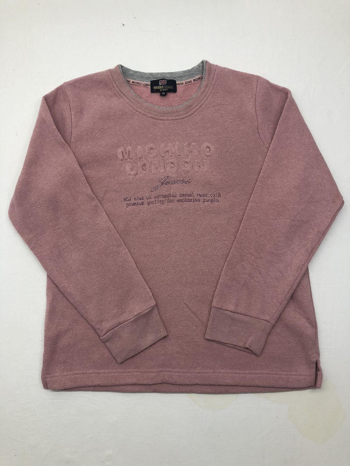 Japanese Brand × Michiko Koshino London Michino Koshino London Women Sweatshirt Size M / US 6-8 / IT 42-44 - 2 Thumbnail