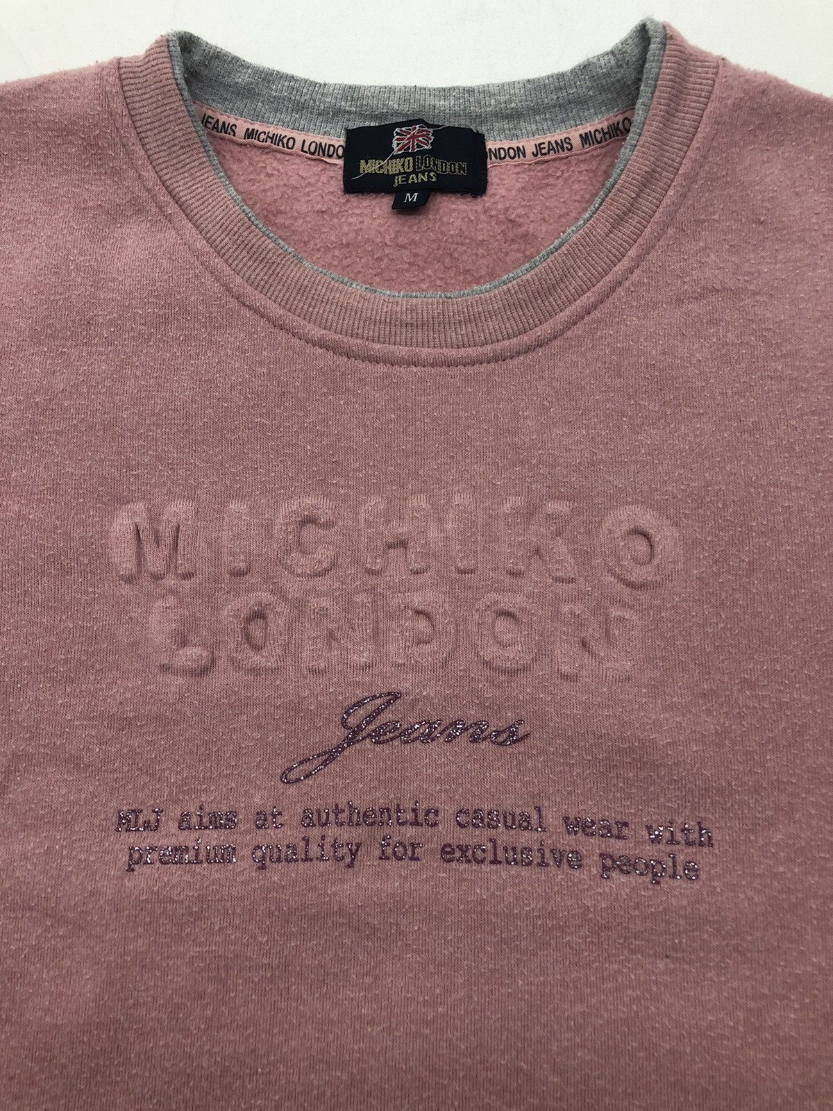 Japanese Brand × Michiko Koshino London Michino Koshino London Women Sweatshirt Size M / US 6-8 / IT 42-44 - 4 Thumbnail