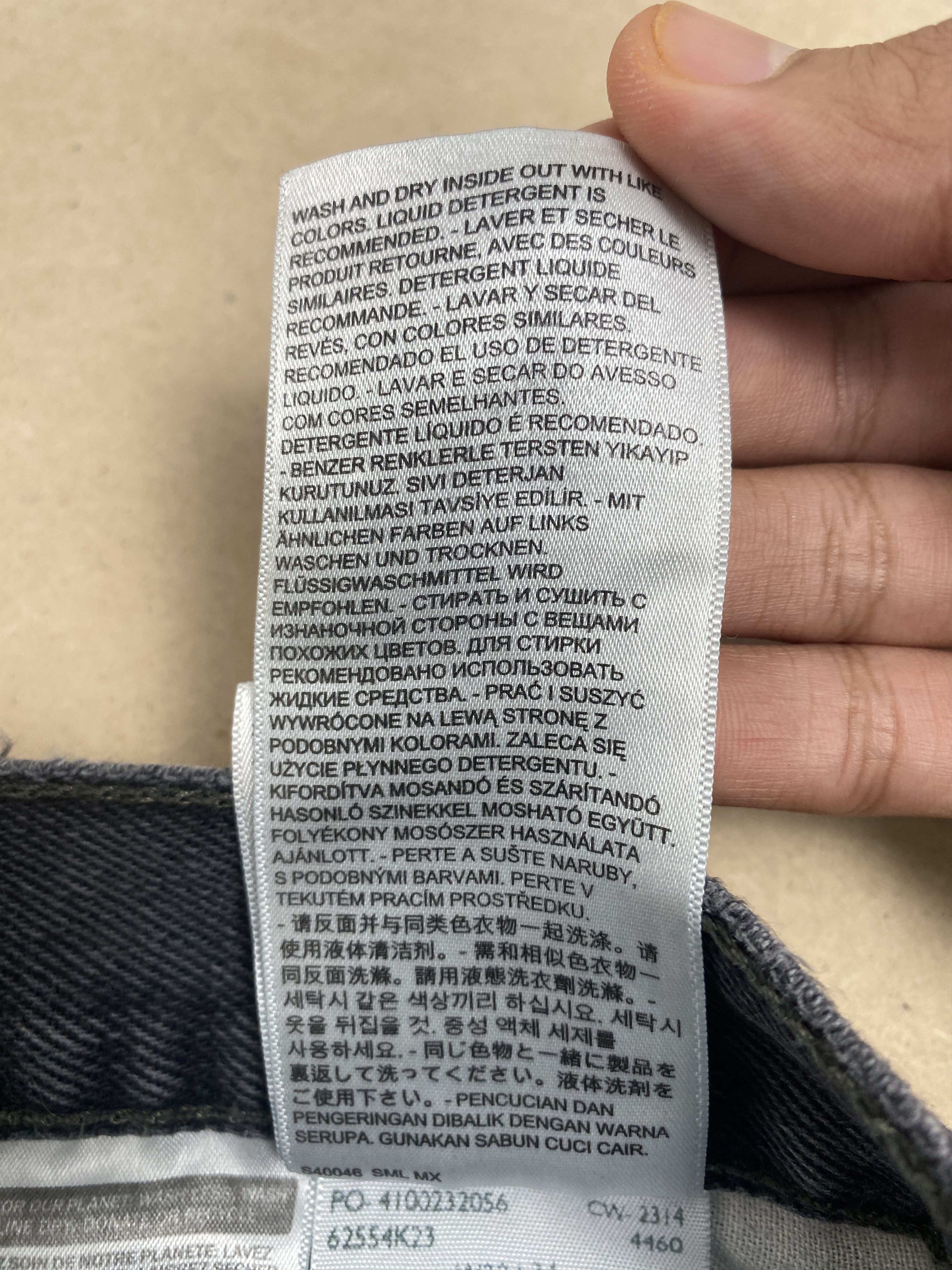 Levi's Vintage Levis 505 Straight Cut Distressed Faded Black Jeans Size US 29 - 15 Thumbnail