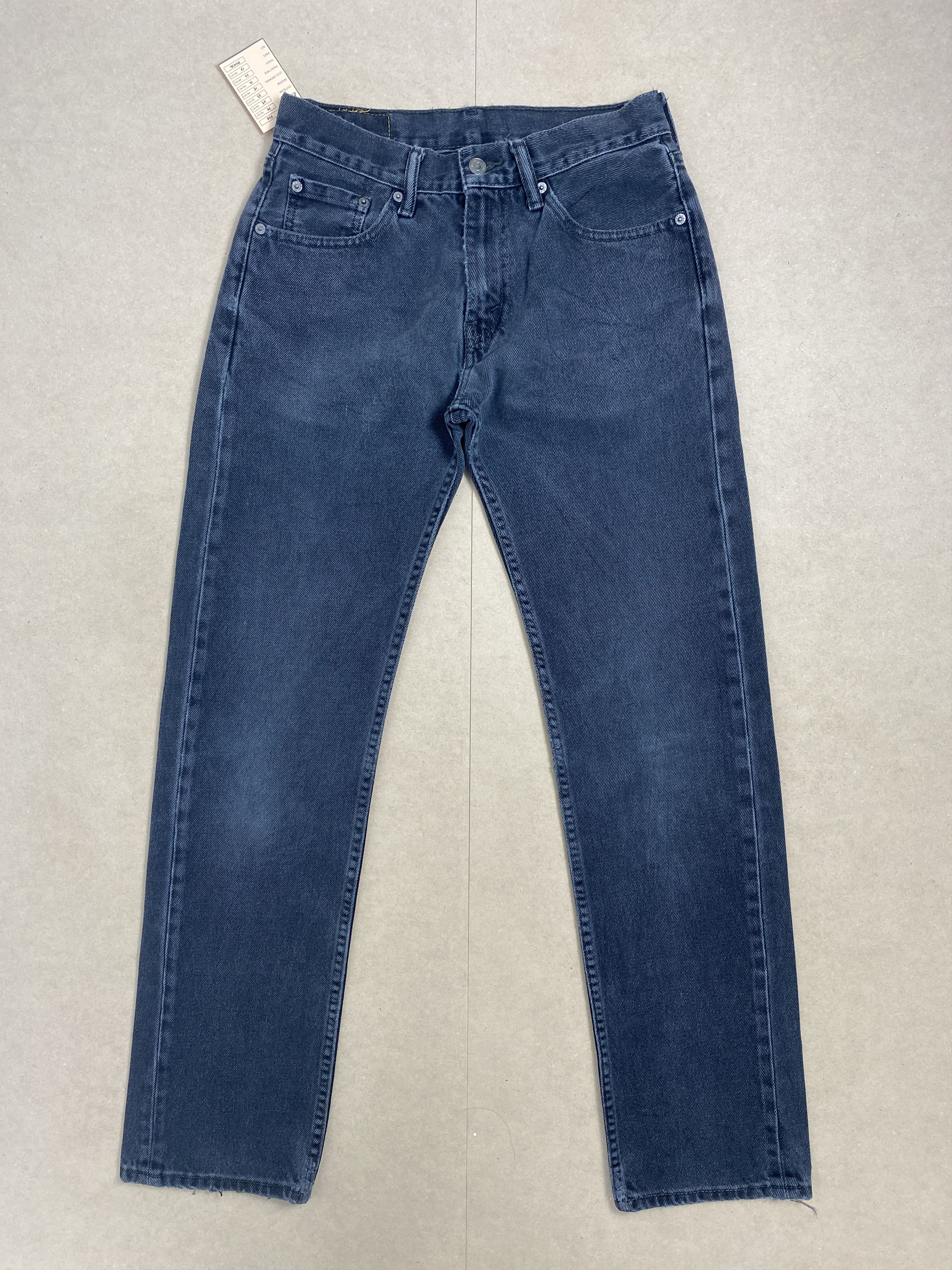 Levi's Vintage Levis 505 Straight Cut Distressed Faded Black Jeans Size US 29 - 1 Thumbnail