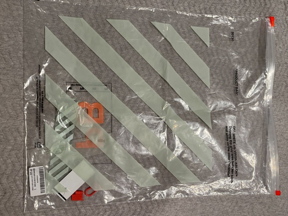 Off-White Off-white DIAG STENCIL SLIM HOODIE Size US L / EU 52-54 / 3 - 8 Thumbnail