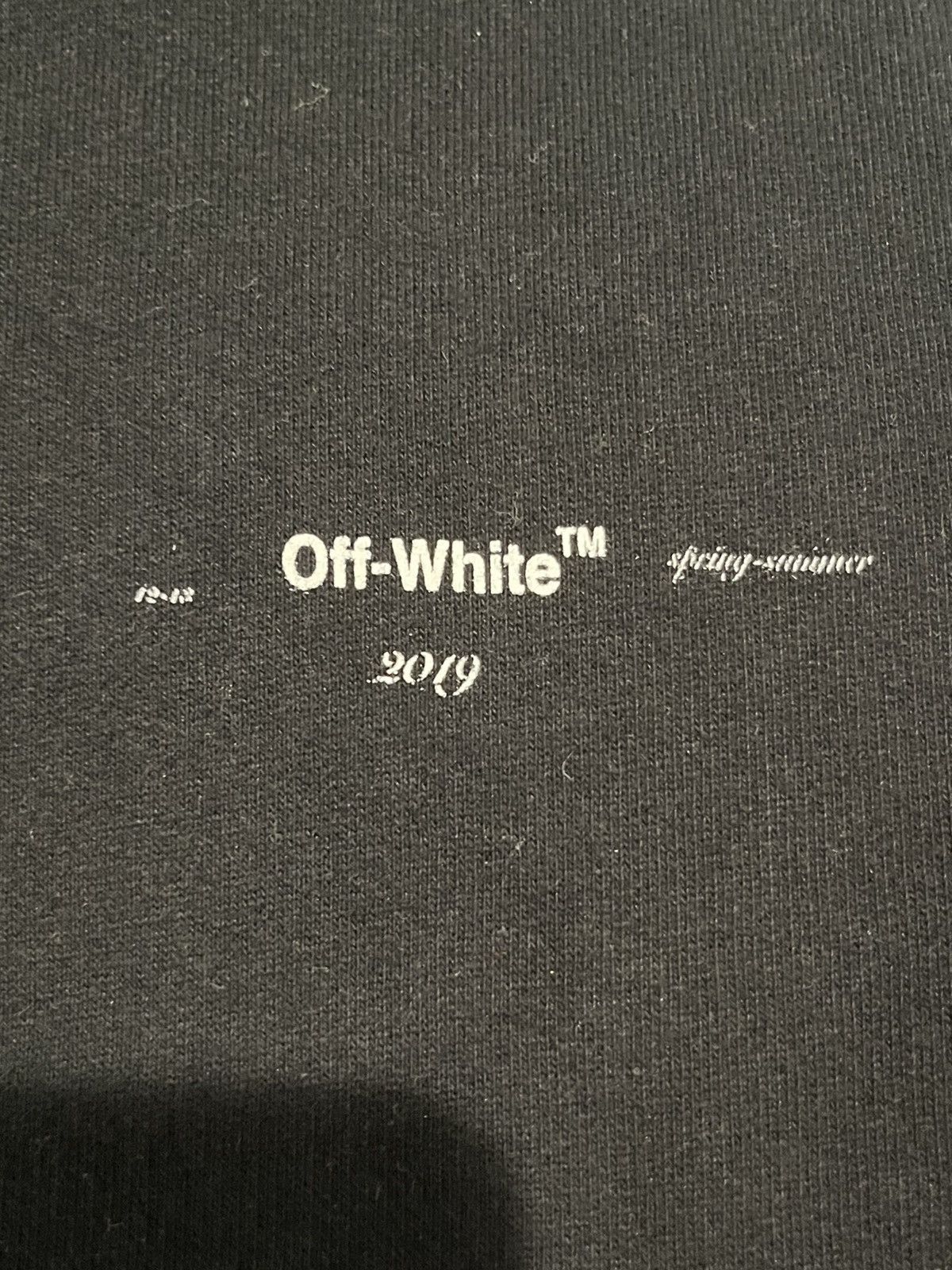 Off-White Off-white DIAG STENCIL SLIM HOODIE Size US L / EU 52-54 / 3 - 3 Thumbnail