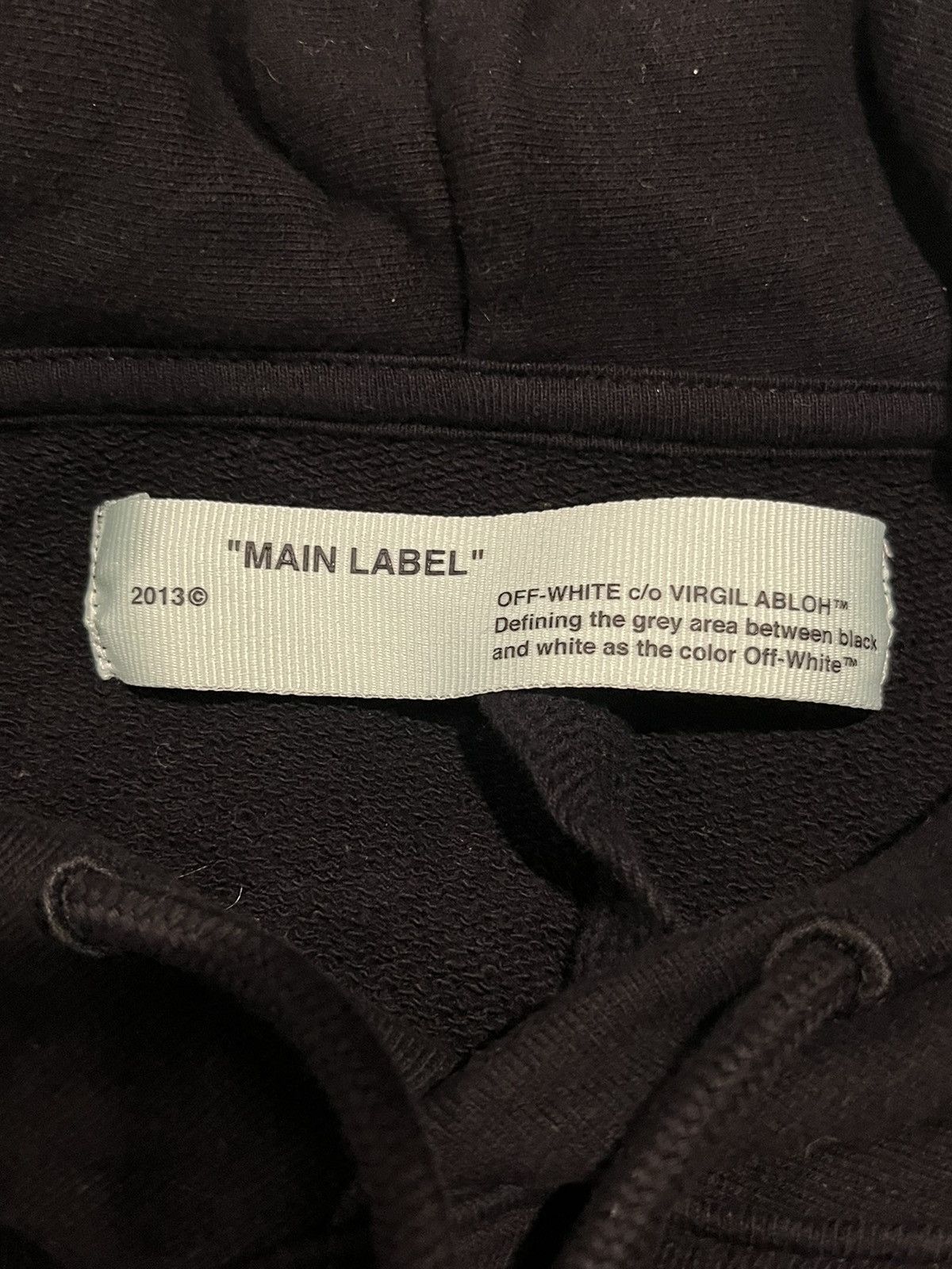 Off-White Off-white DIAG STENCIL SLIM HOODIE Size US L / EU 52-54 / 3 - 7 Thumbnail