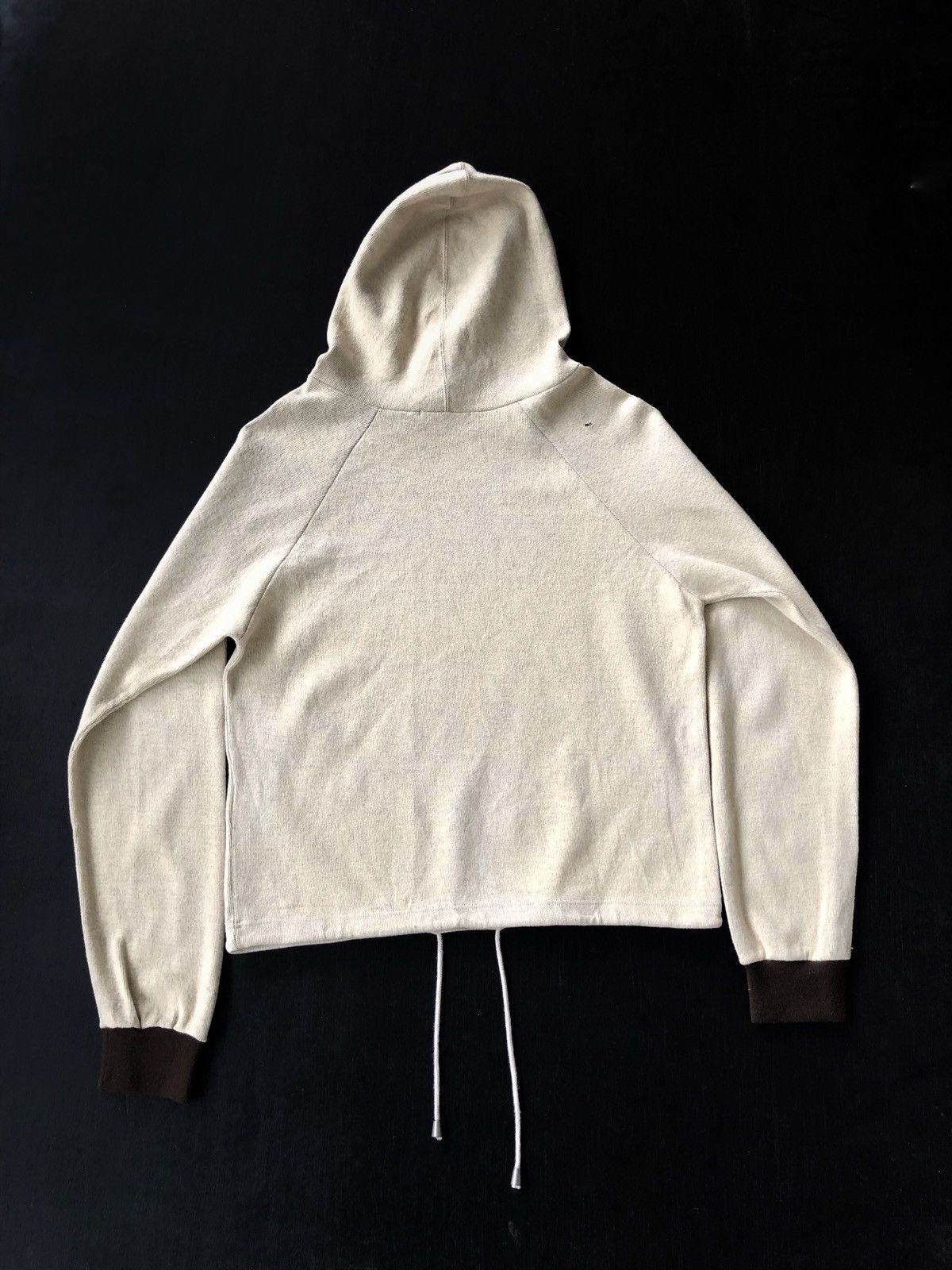 Giuliano Fujiwara OG Guliano Fujiwara 🇮🇹 Drawstring Distresed Hoodie Size US M / EU 48-50 / 2 - 5 Thumbnail