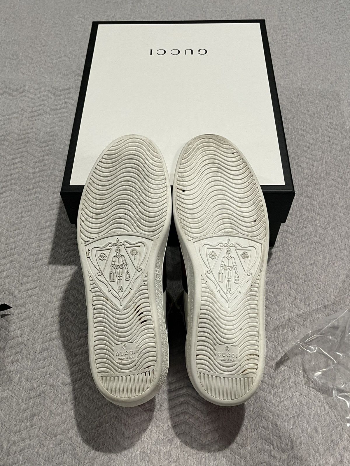 Gucci Gucci Ace stripe- High top sneaker Size US 10 / EU 43 - 6 Thumbnail