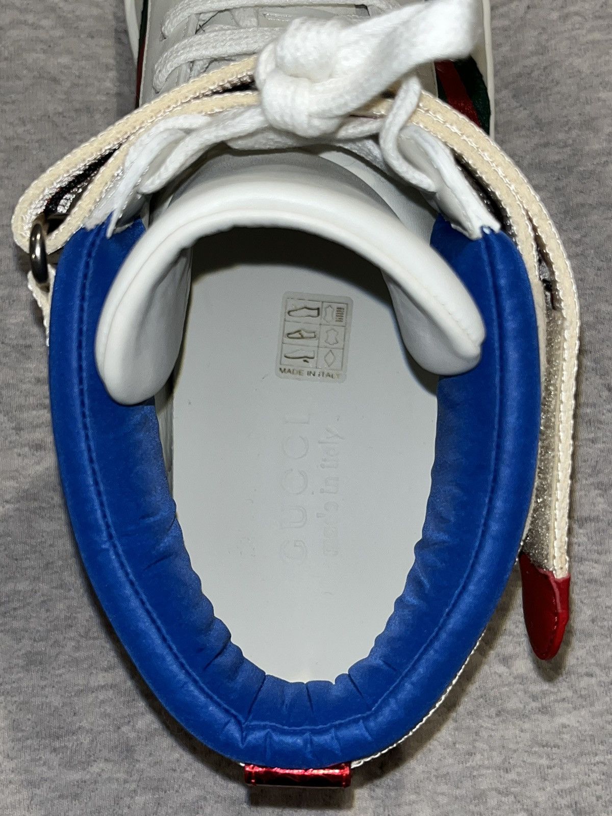 Gucci Gucci Ace stripe- High top sneaker Size US 10 / EU 43 - 13 Thumbnail