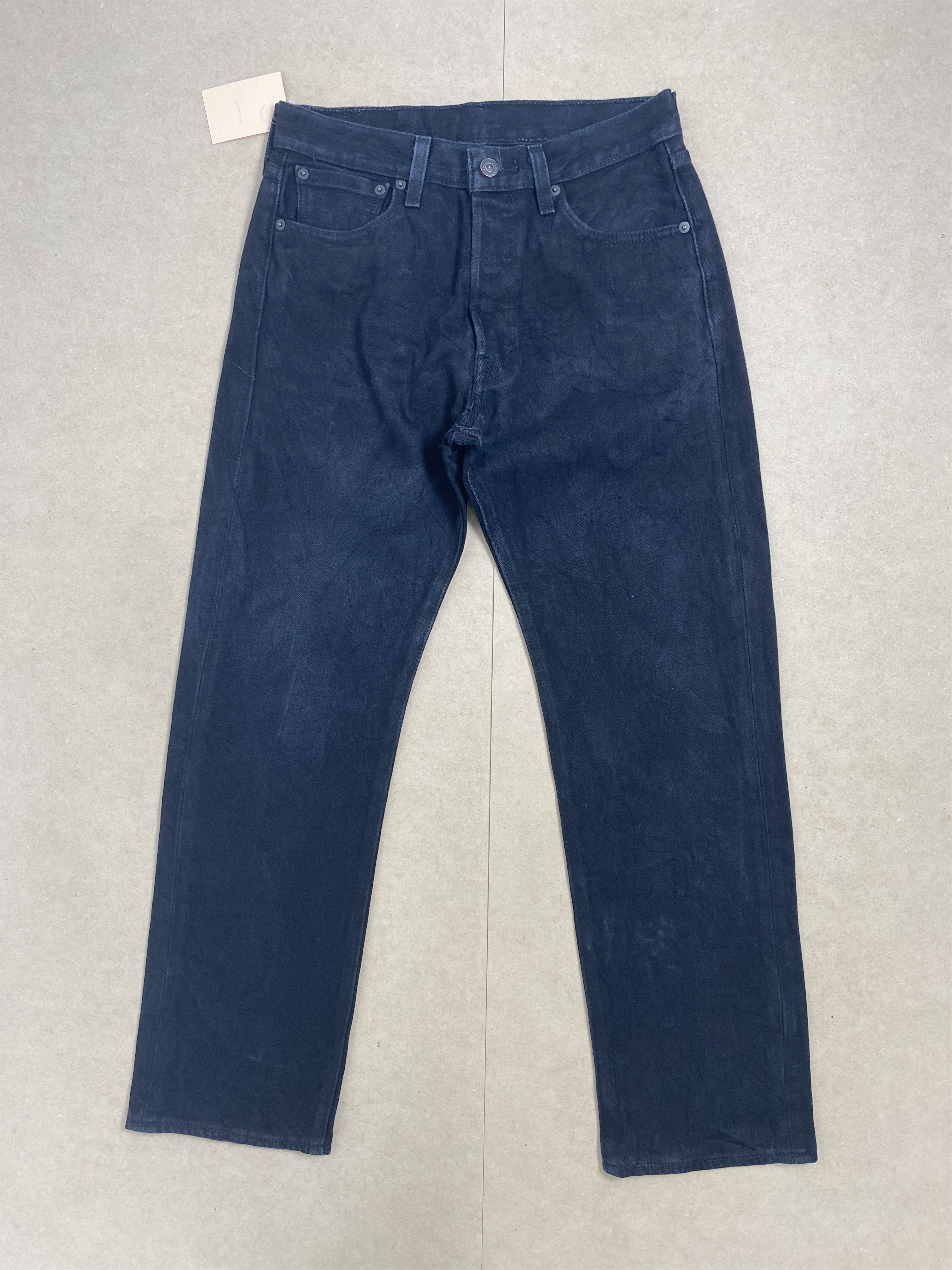 Levi's Vintage Levis 501 Straight Cut Black Jeans Size US 30 / EU 46 - 1 Thumbnail
