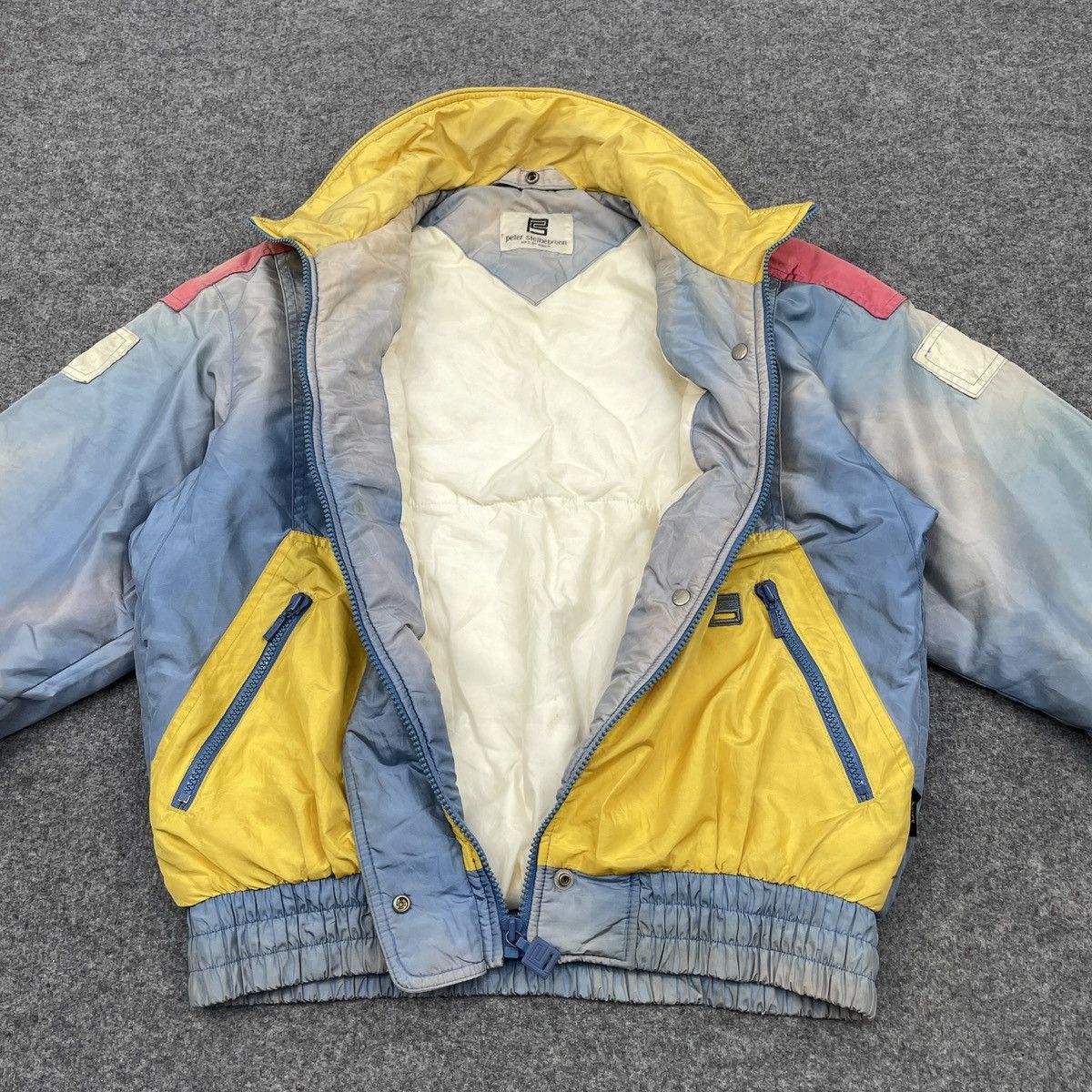 Asics × Vintage Vintage Asics x Peter Steinebronn Faded Ski Jacket Size US S / EU 44-46 / 1 - 9 Thumbnail