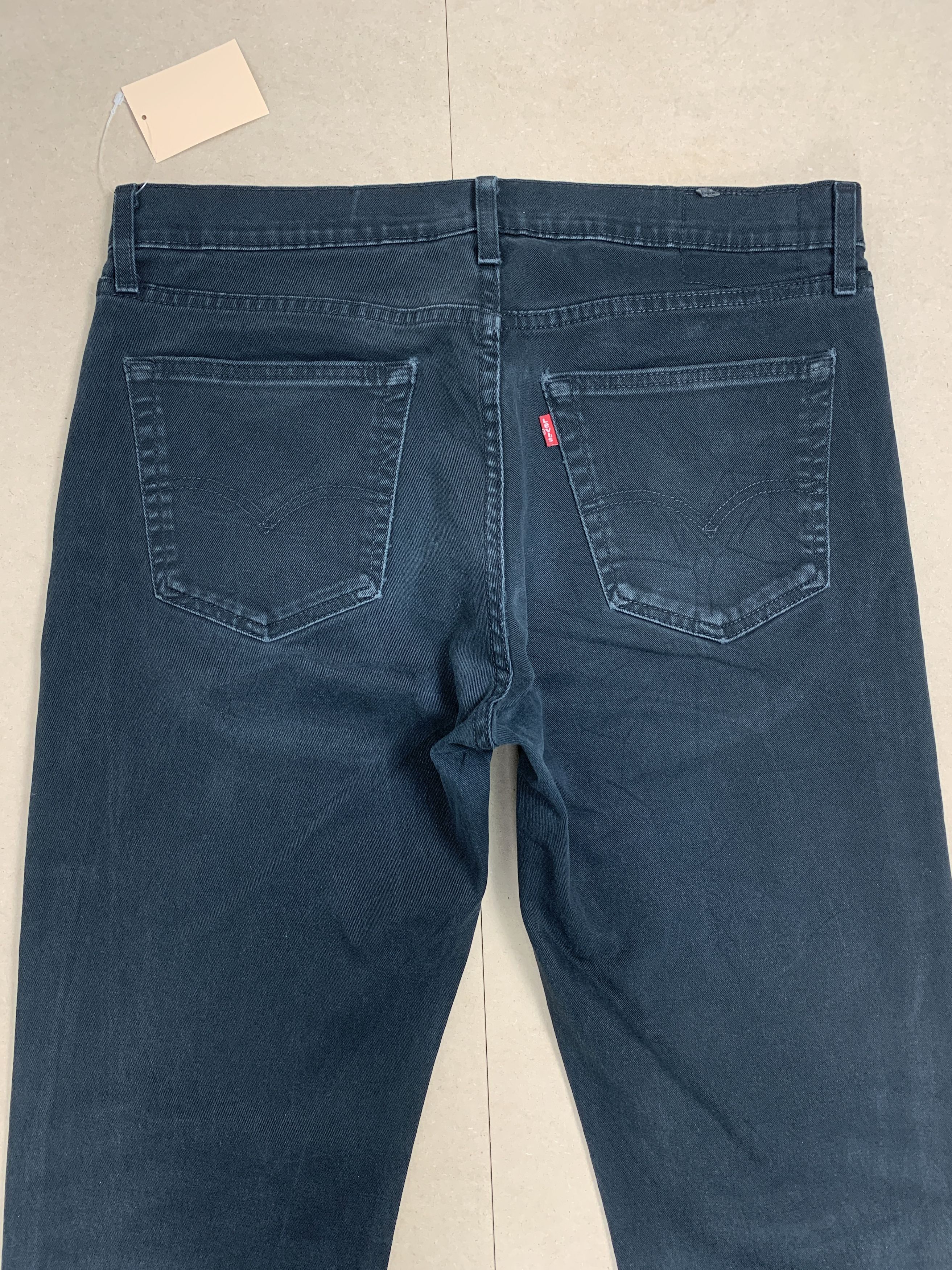 Levi's × Vintage Vintage Levis 541 Skinny Faded Black Jeans Size US 34 / EU 50 - 7 Thumbnail