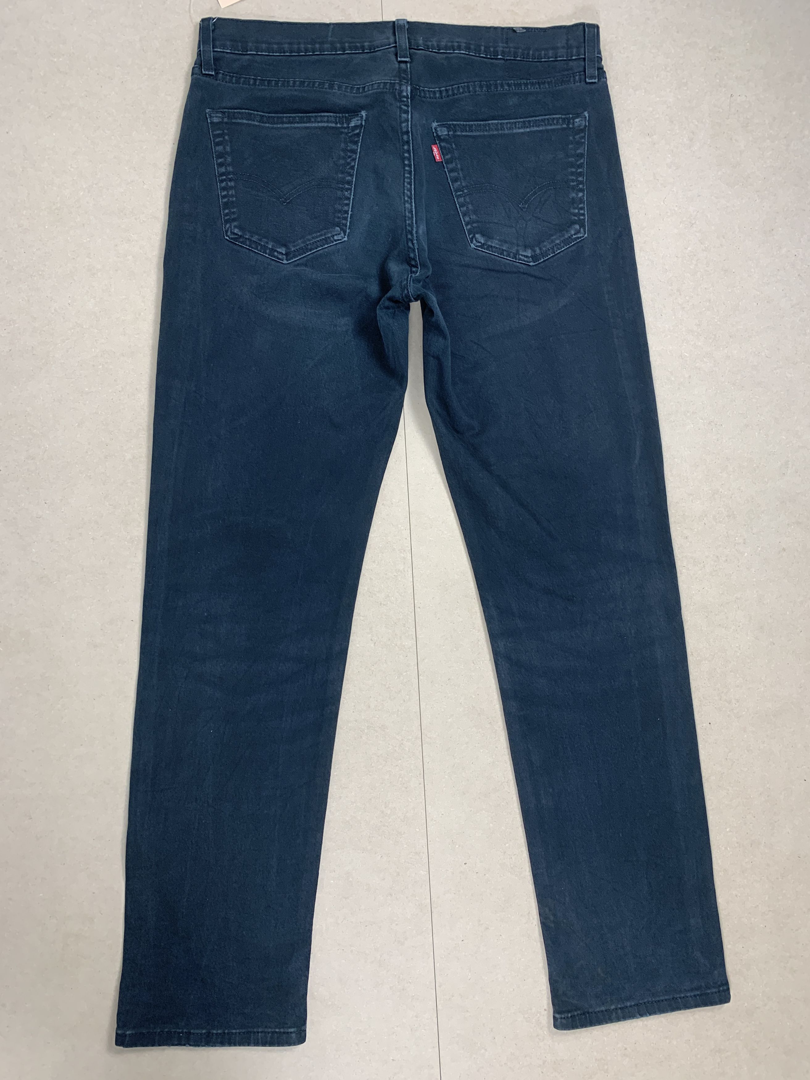 Levi's × Vintage Vintage Levis 541 Skinny Faded Black Jeans Size US 34 / EU 50 - 6 Thumbnail