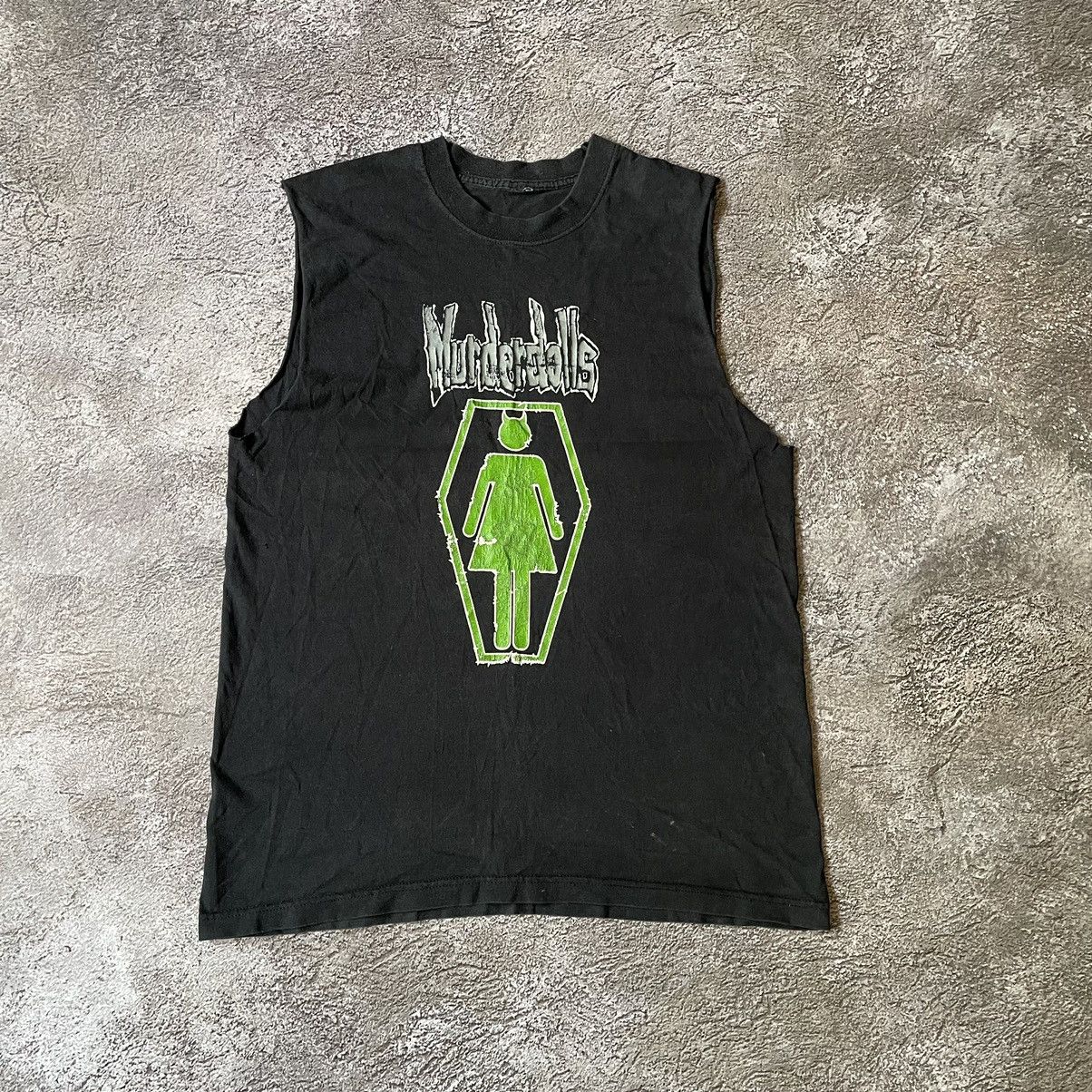 Vintage Vintage Y2K Murderdolls Graphic Tee Punk Dark Aesthetic L Size US L / EU 52-54 / 3 - 2 Thumbnail