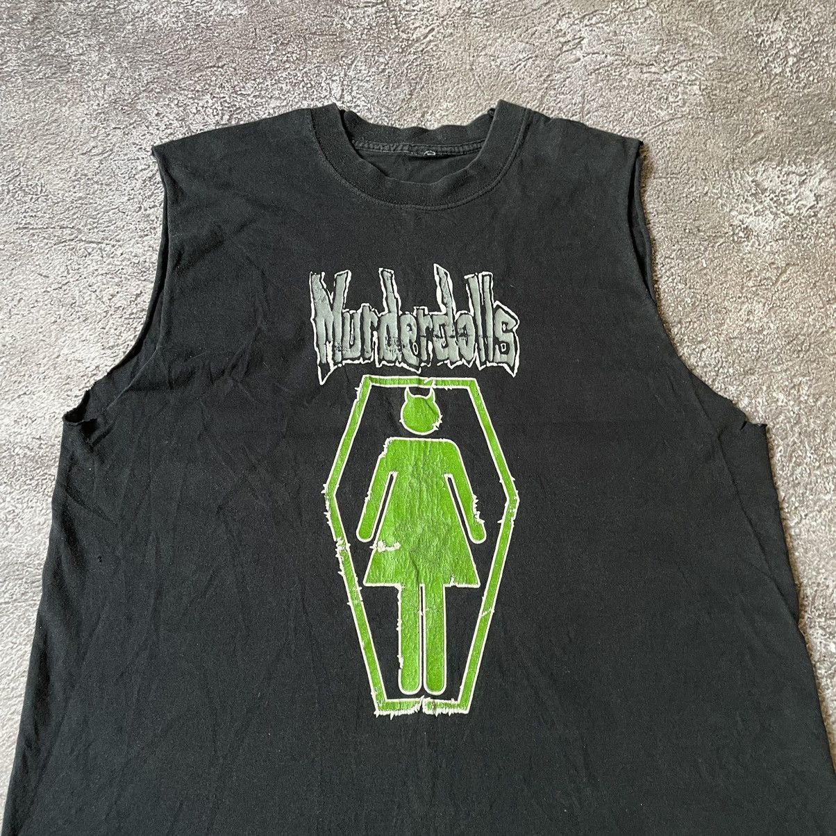 Vintage Vintage Y2K Murderdolls Graphic Tee Punk Dark Aesthetic L Size US L / EU 52-54 / 3 - 5 Thumbnail