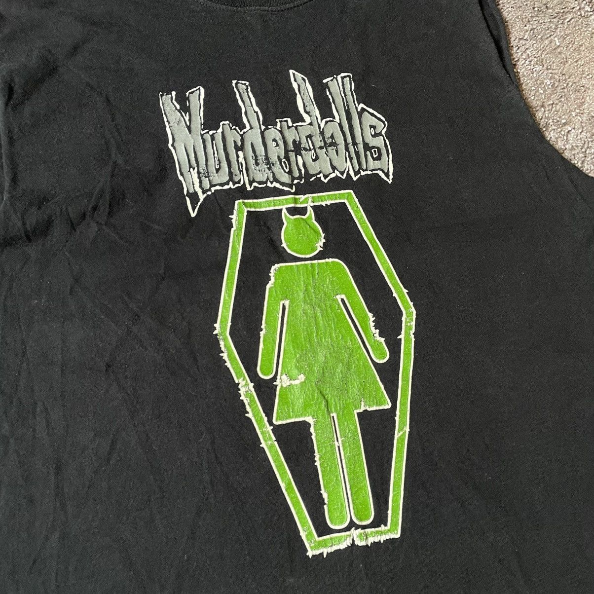 Vintage Vintage Y2K Murderdolls Graphic Tee Punk Dark Aesthetic L Size US L / EU 52-54 / 3 - 6 Thumbnail