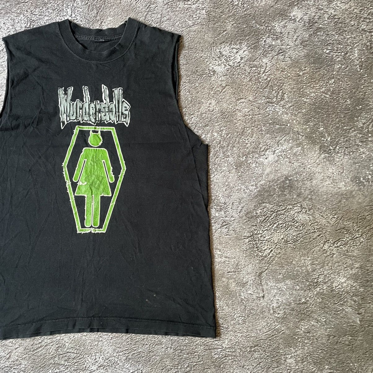 Vintage Vintage Y2K Murderdolls Graphic Tee Punk Dark Aesthetic L Size US L / EU 52-54 / 3 - 3 Thumbnail