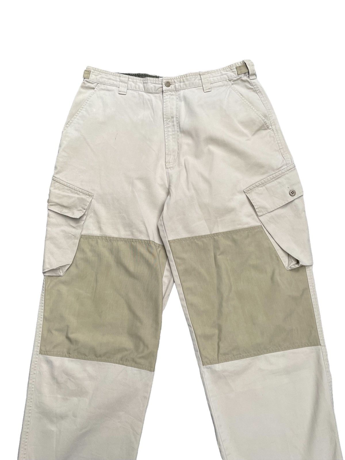 Tommy Hilfiger × Vintage Vintage Tommy Hilfiger 2 tone Cargo Pant Size US 36 / EU 52 - 4 Thumbnail