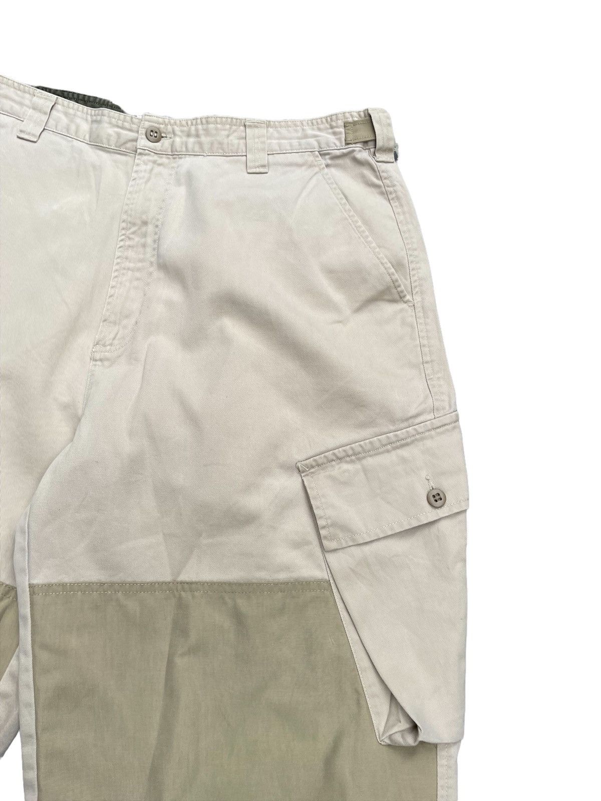 Tommy Hilfiger × Vintage Vintage Tommy Hilfiger 2 tone Cargo Pant Size US 36 / EU 52 - 5 Thumbnail