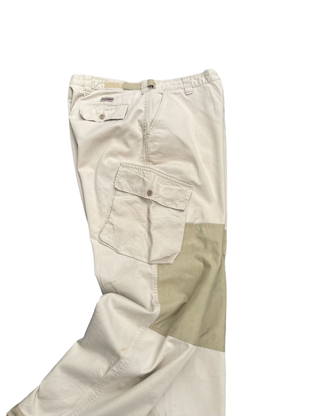 Tommy Hilfiger × Vintage Vintage Tommy Hilfiger 2 tone Cargo Pant Size US 36 / EU 52 - 9 Thumbnail
