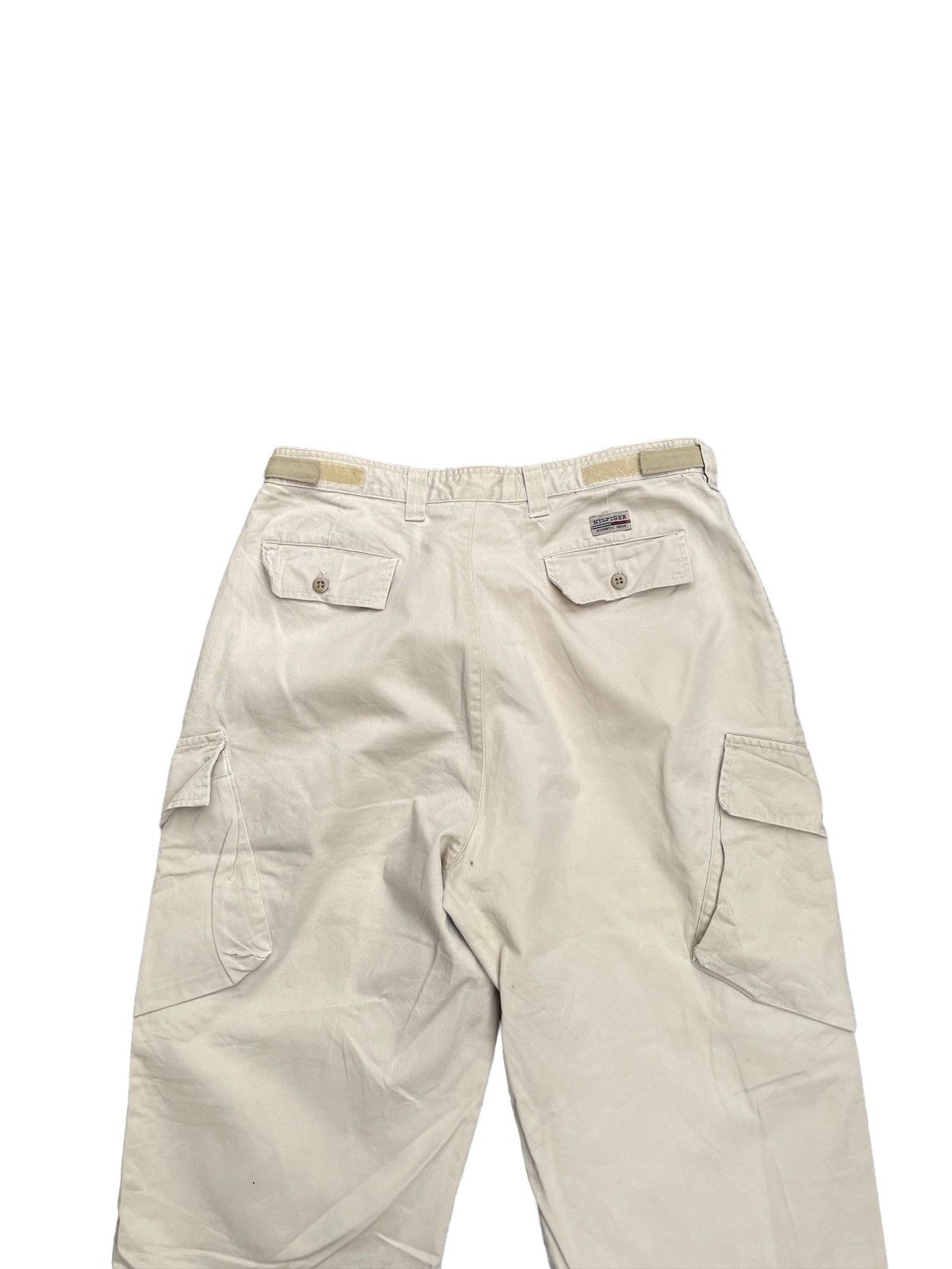 Tommy Hilfiger × Vintage Vintage Tommy Hilfiger 2 tone Cargo Pant Size US 36 / EU 52 - 15 Thumbnail