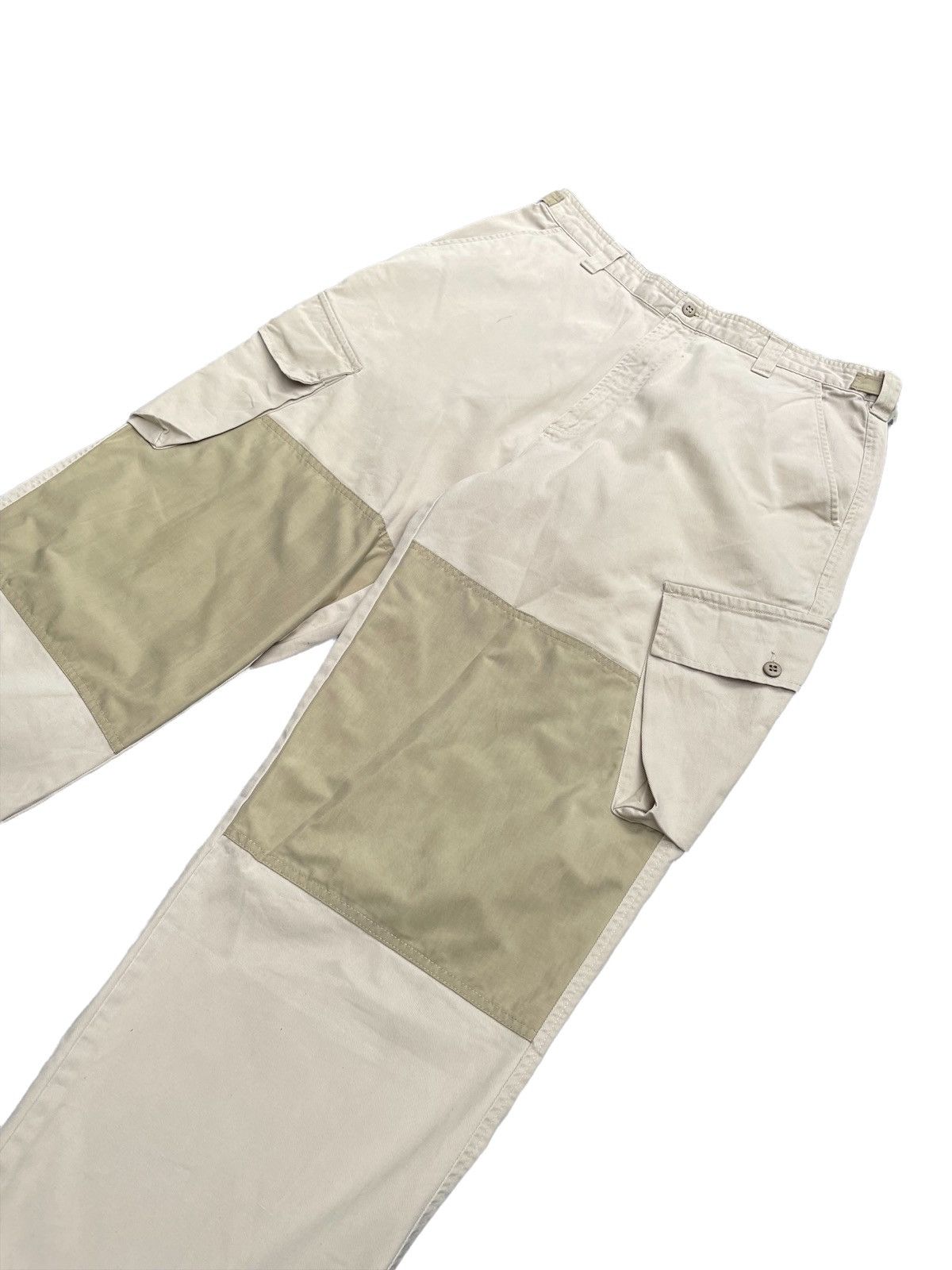 Tommy Hilfiger × Vintage Vintage Tommy Hilfiger 2 tone Cargo Pant Size US 36 / EU 52 - 3 Thumbnail
